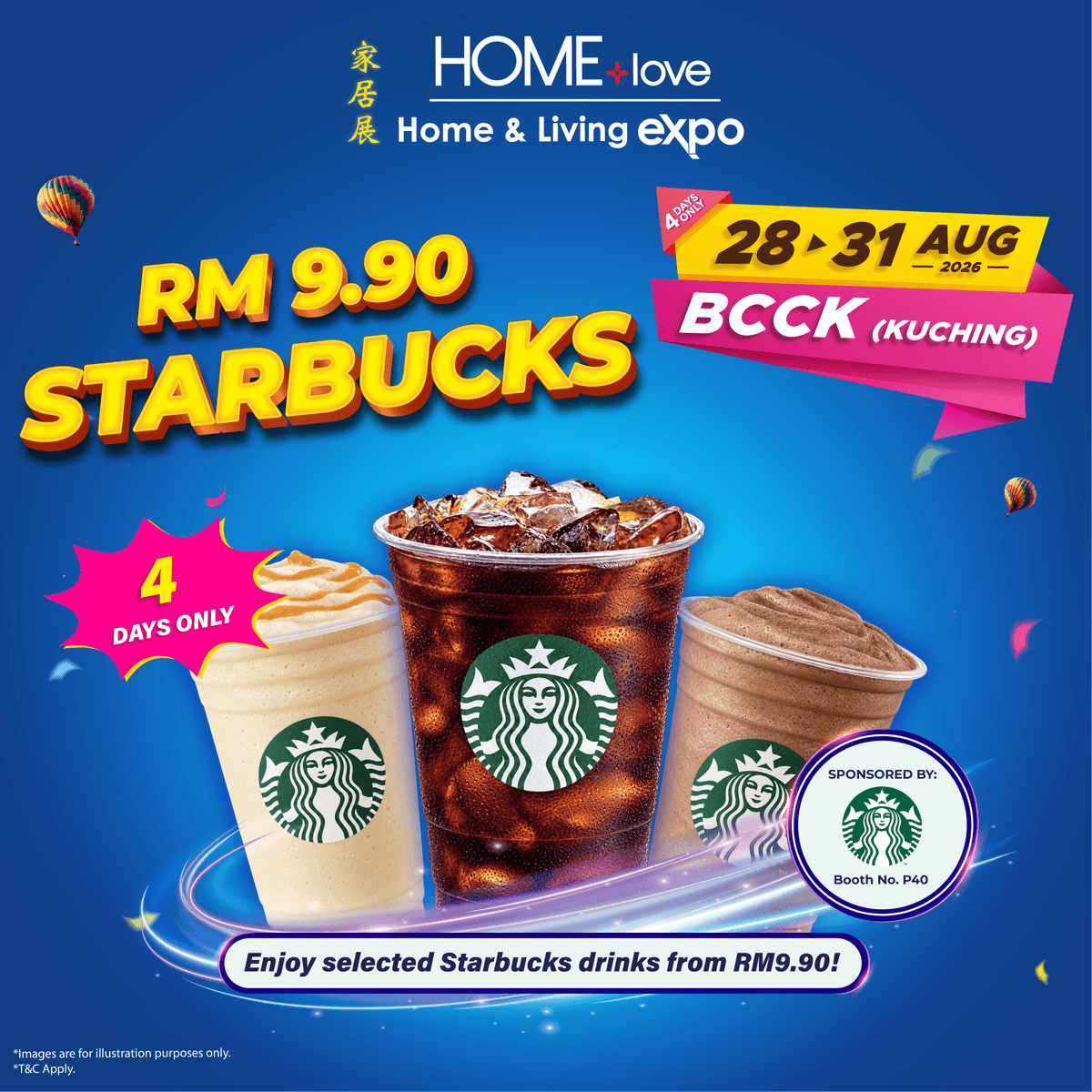 RM9.90 Starbucks Drinks