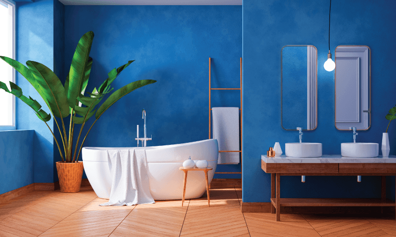 Eco-friendly bathroom