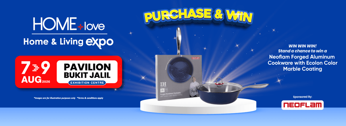 Purchase & Win — Neoflam forged aluminum cookware