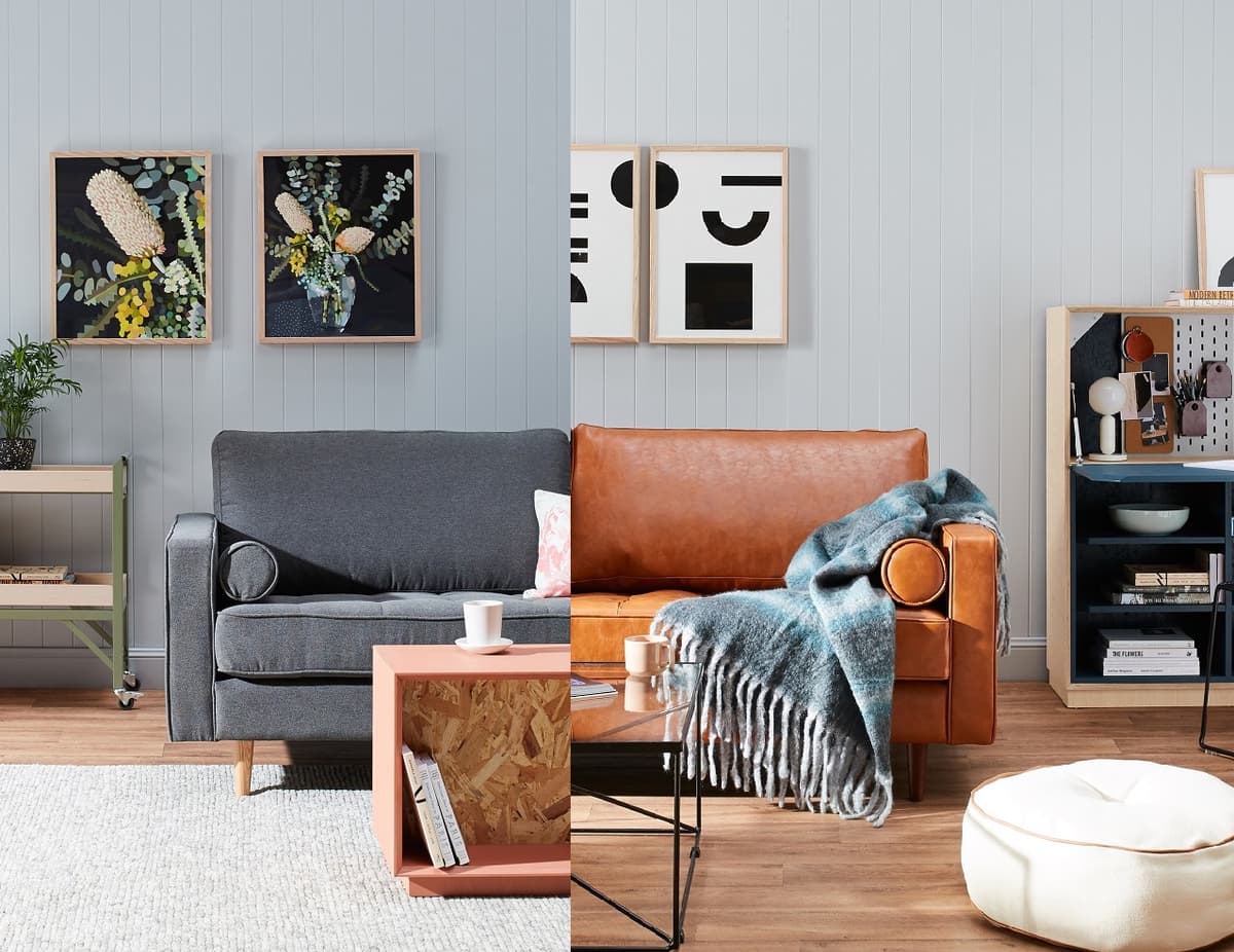 Fabric Sofa vs Leather Sofa