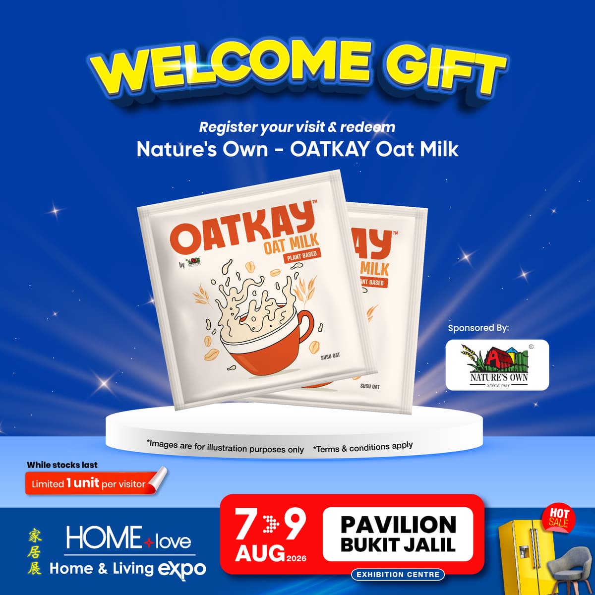 Free Welcome Gift