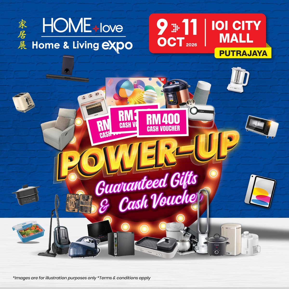 Guaranteed Gifts & Cash Vouchers