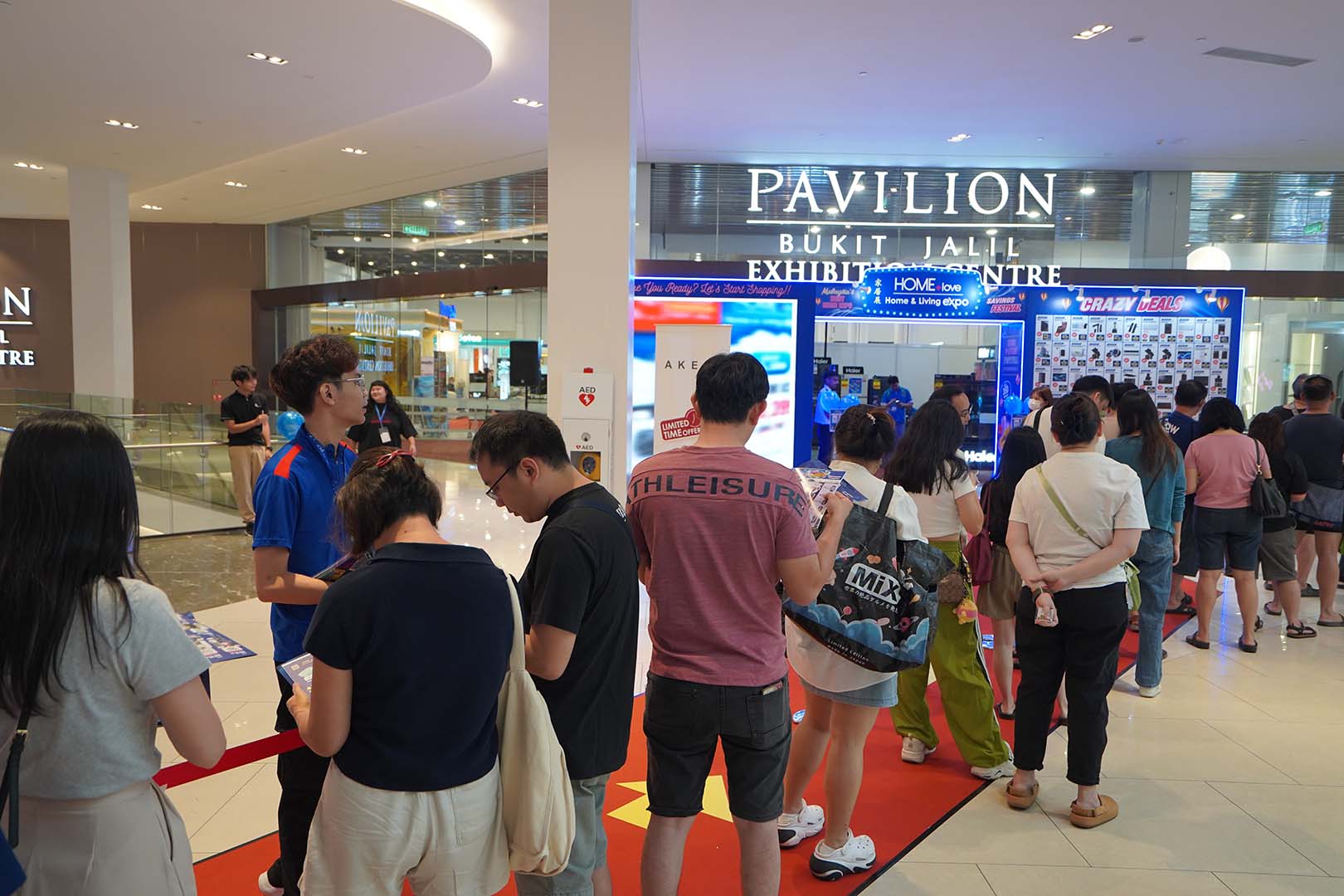 The HOMElove Bukit Jalil home expo.