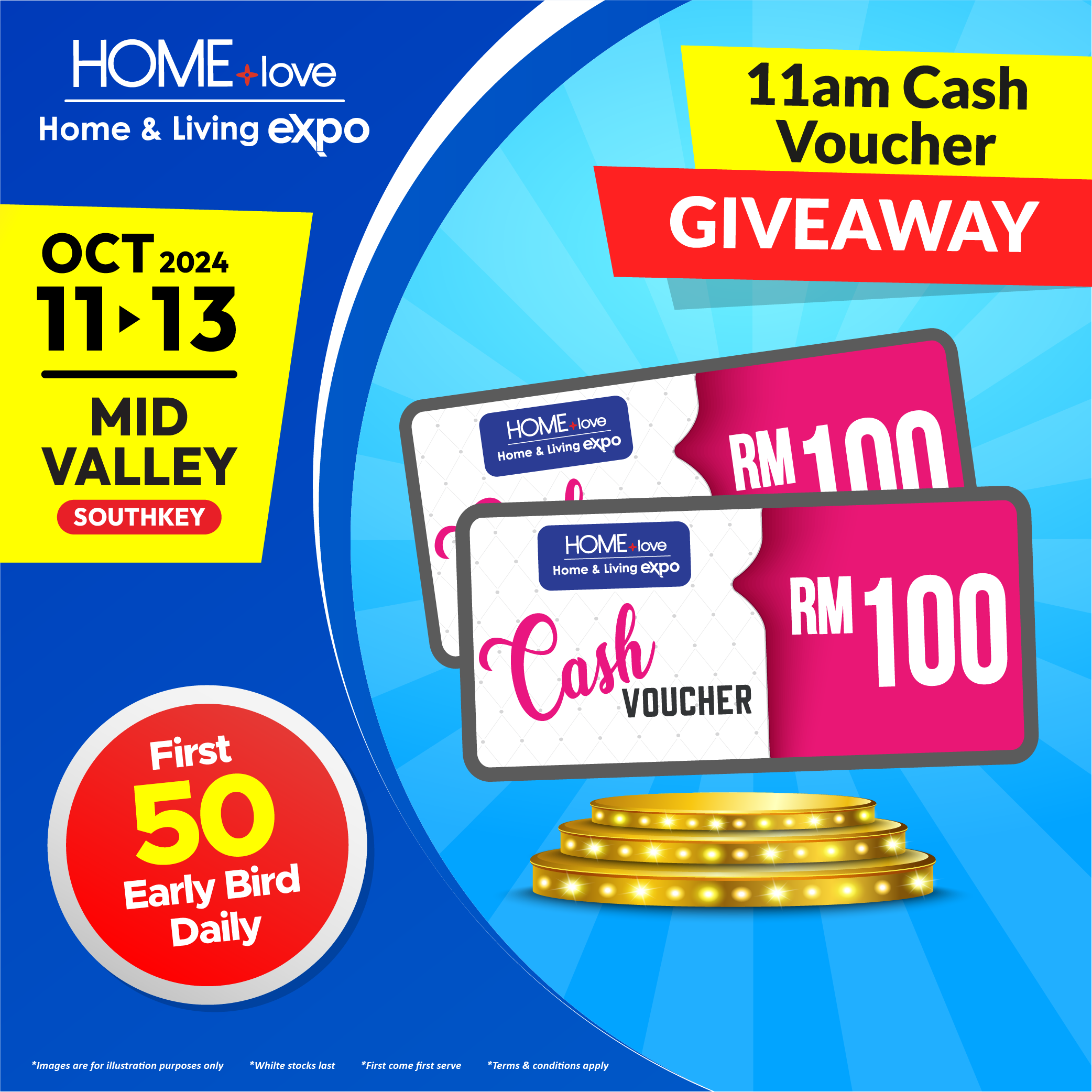 11AM Cash Giveaway