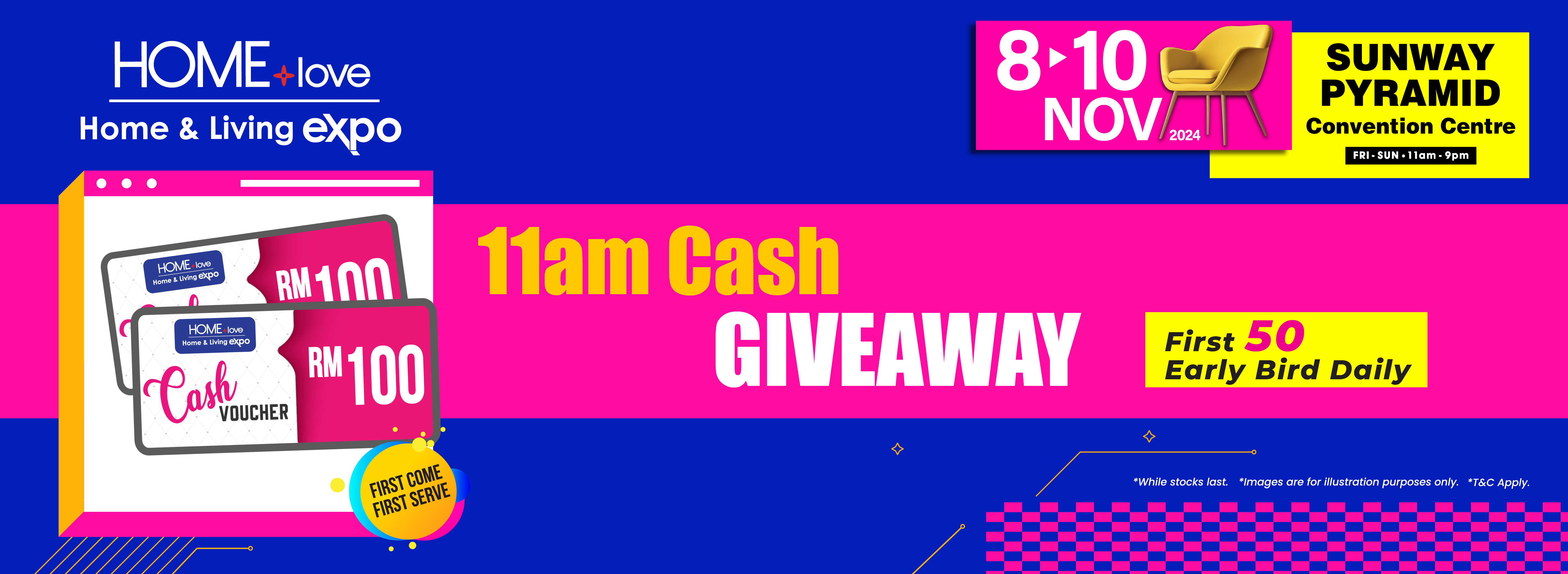 11AM Cash Giveaway