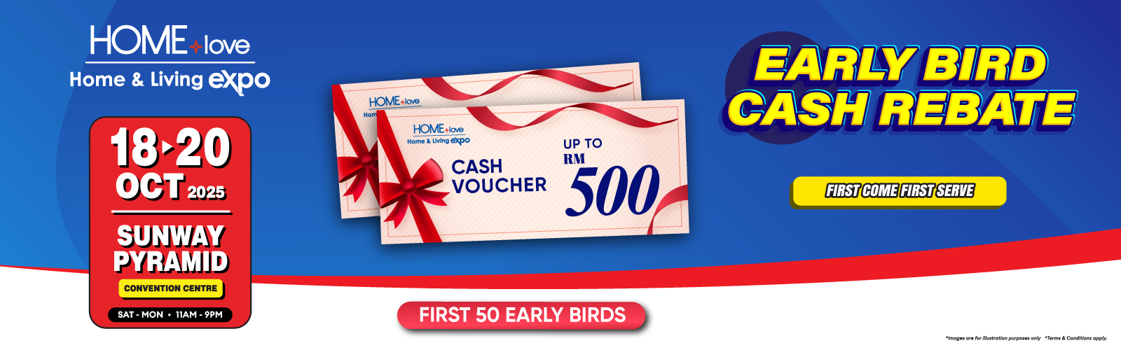 Early Bird Cash Rebate