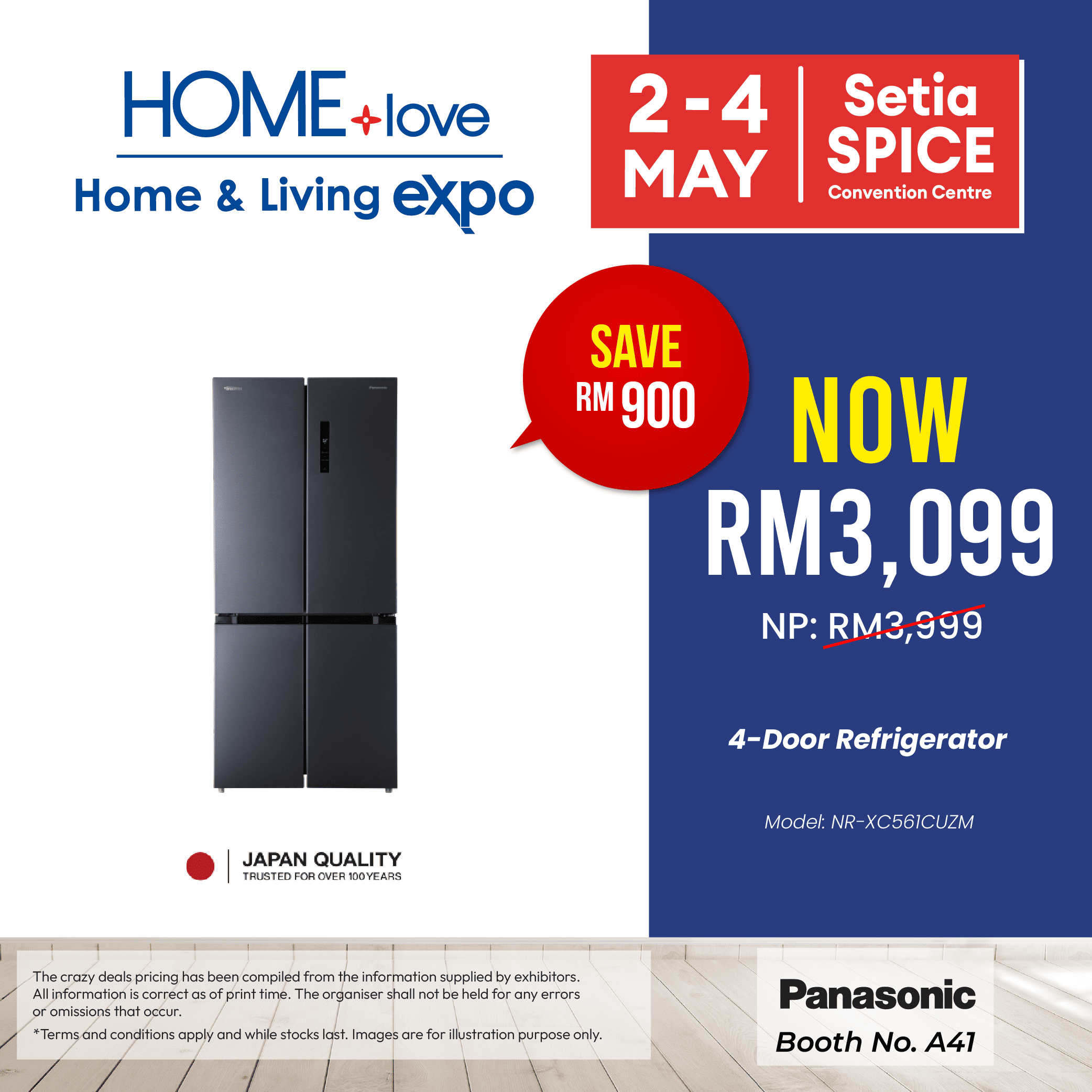 Crazy Deal - Panasonic Fridge