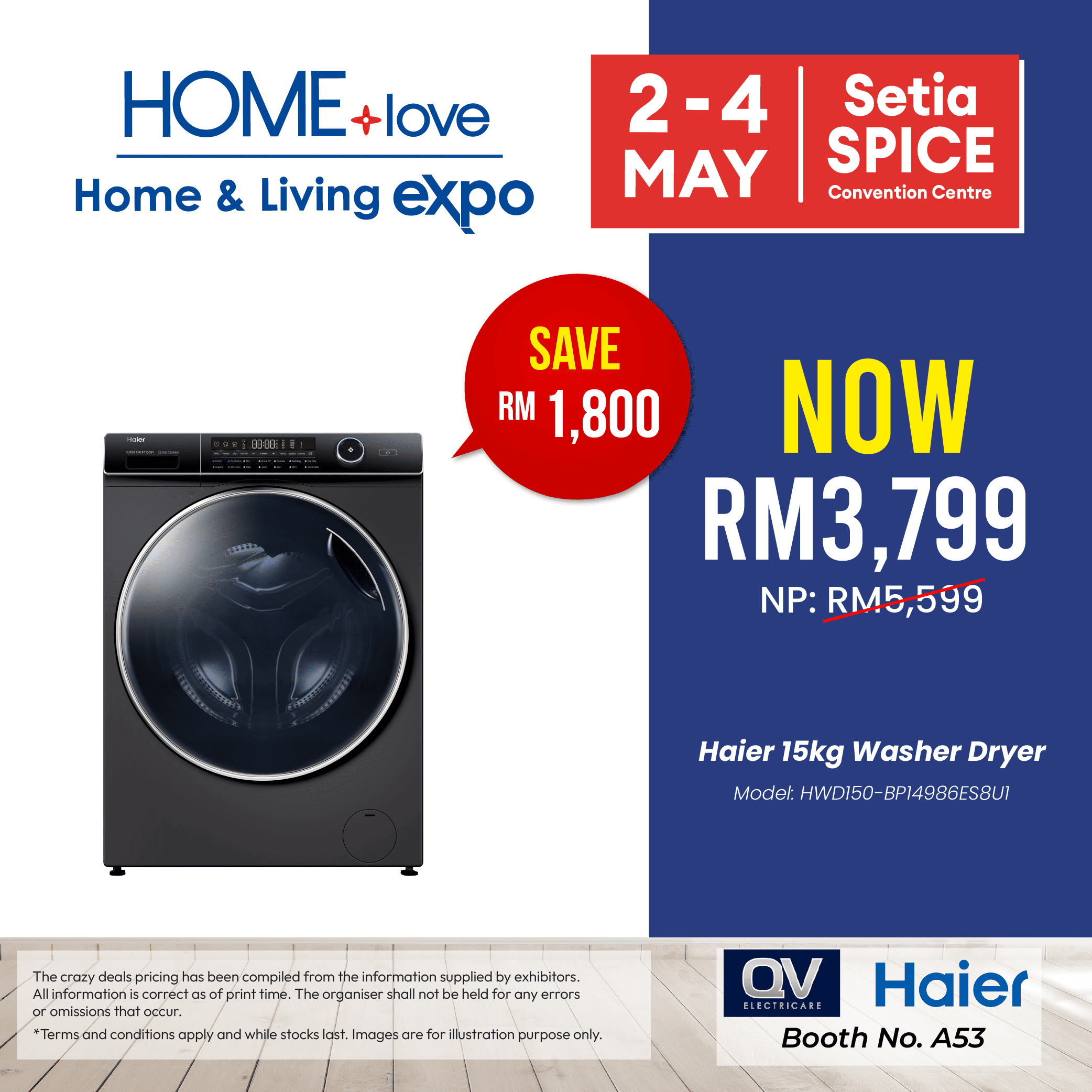 Crazy Deal - Haier Washer Dryer