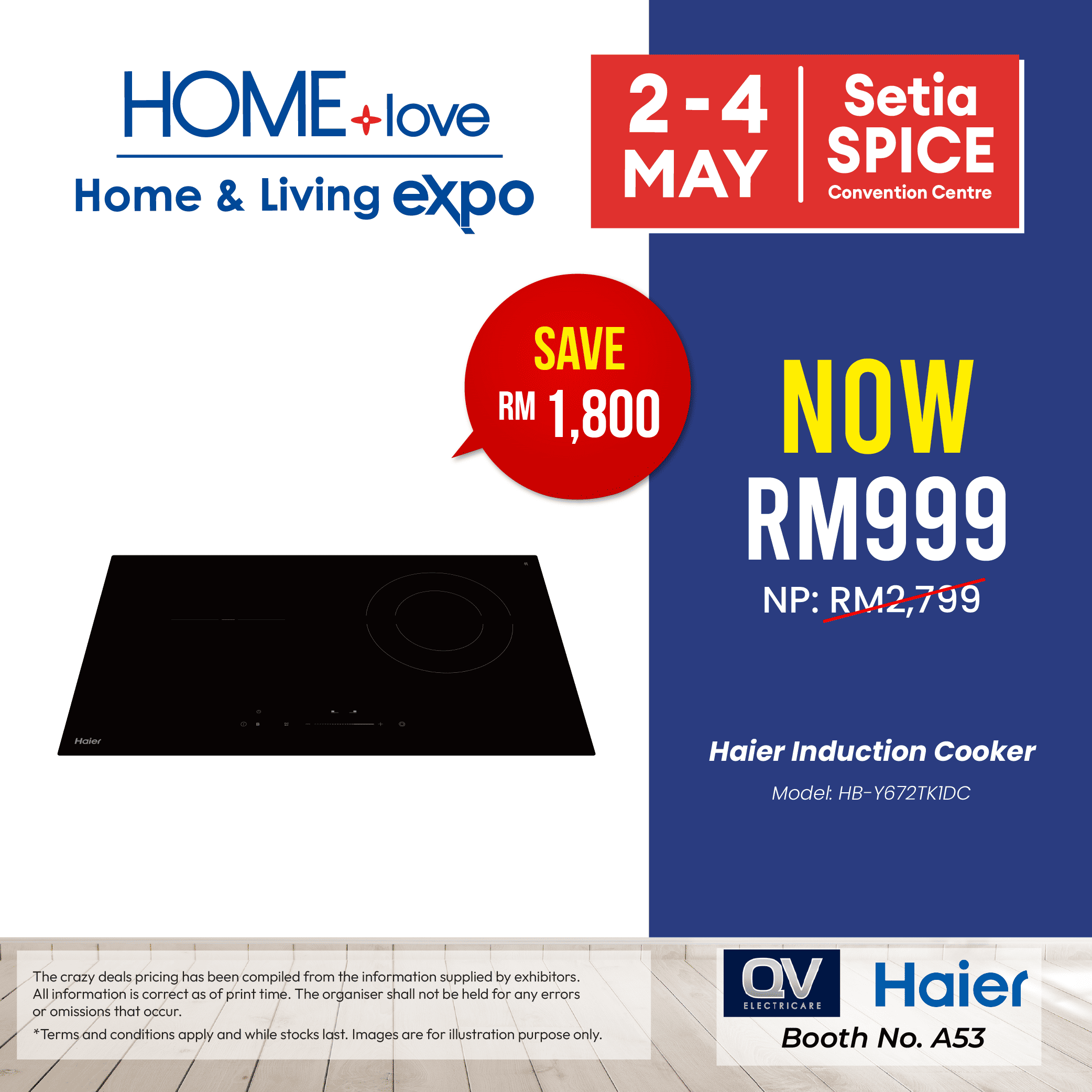Crazy Deal - Haier Induction Cooker