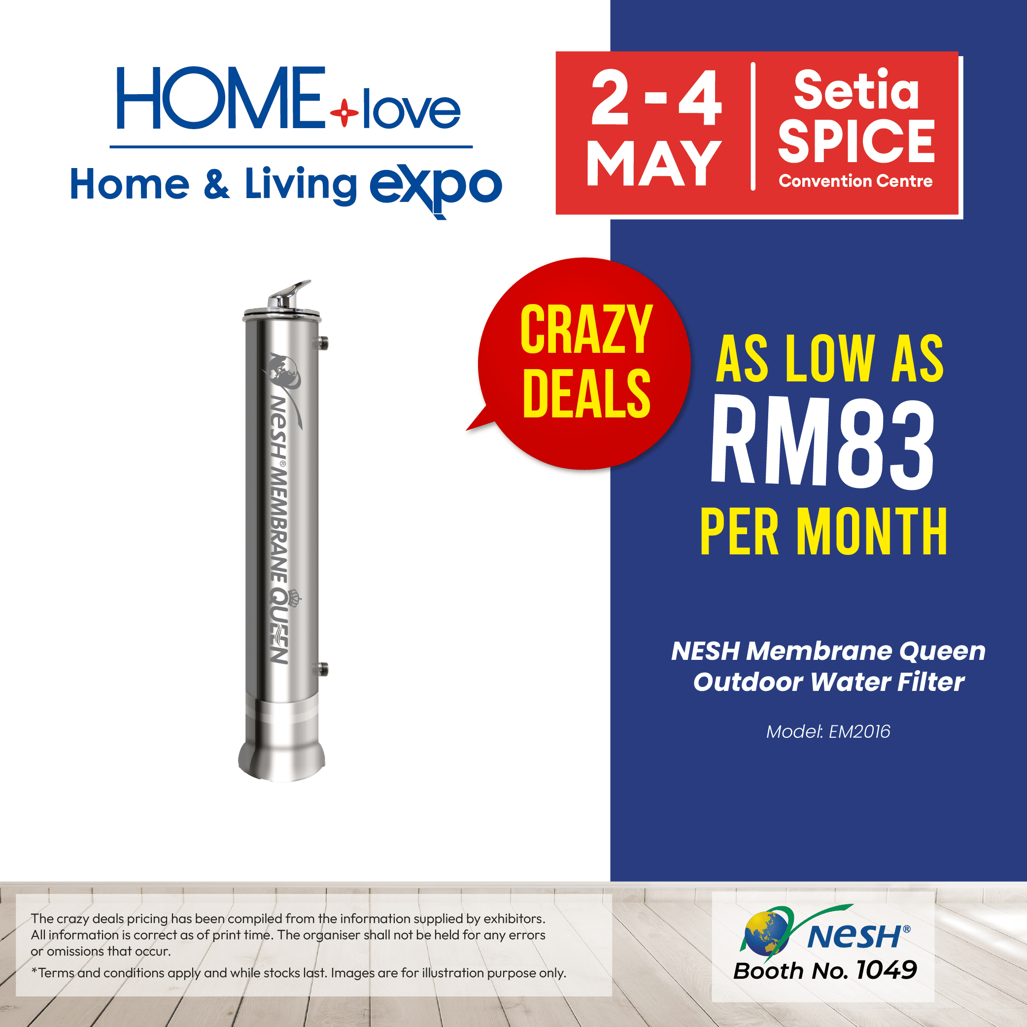 Crazy Deal - Nest Outdoor Water Filter