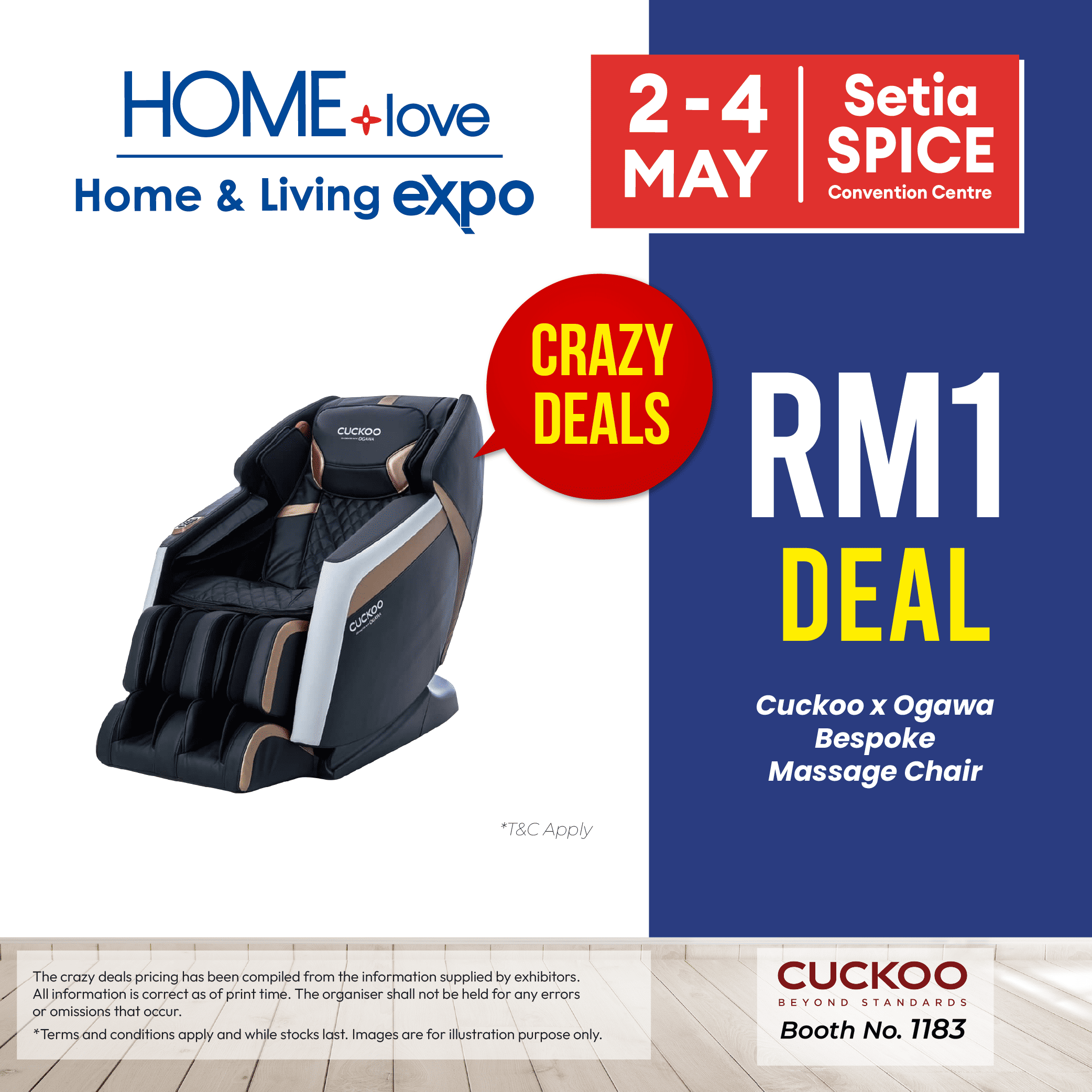 Crazy Deal - CUCKOO x OGAWA