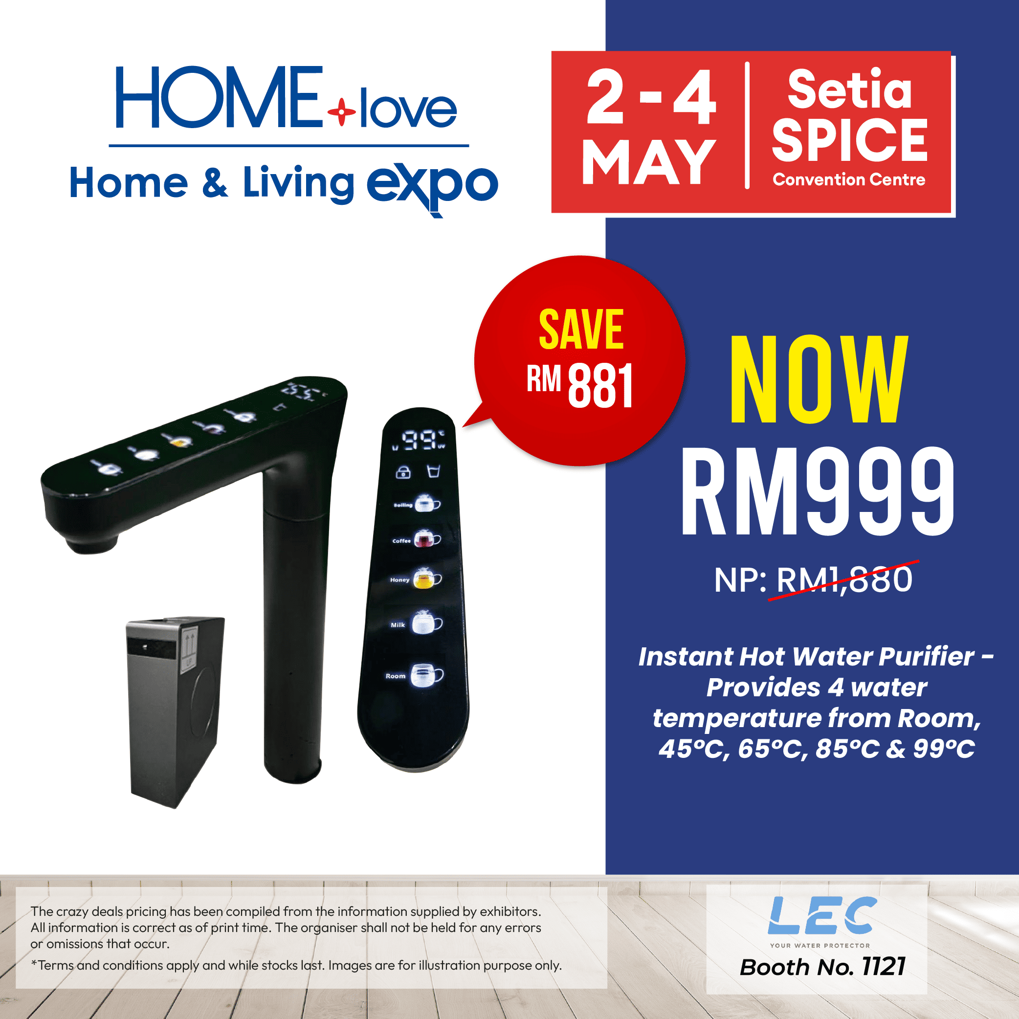 Crazy Deal - LEC Water Purifier