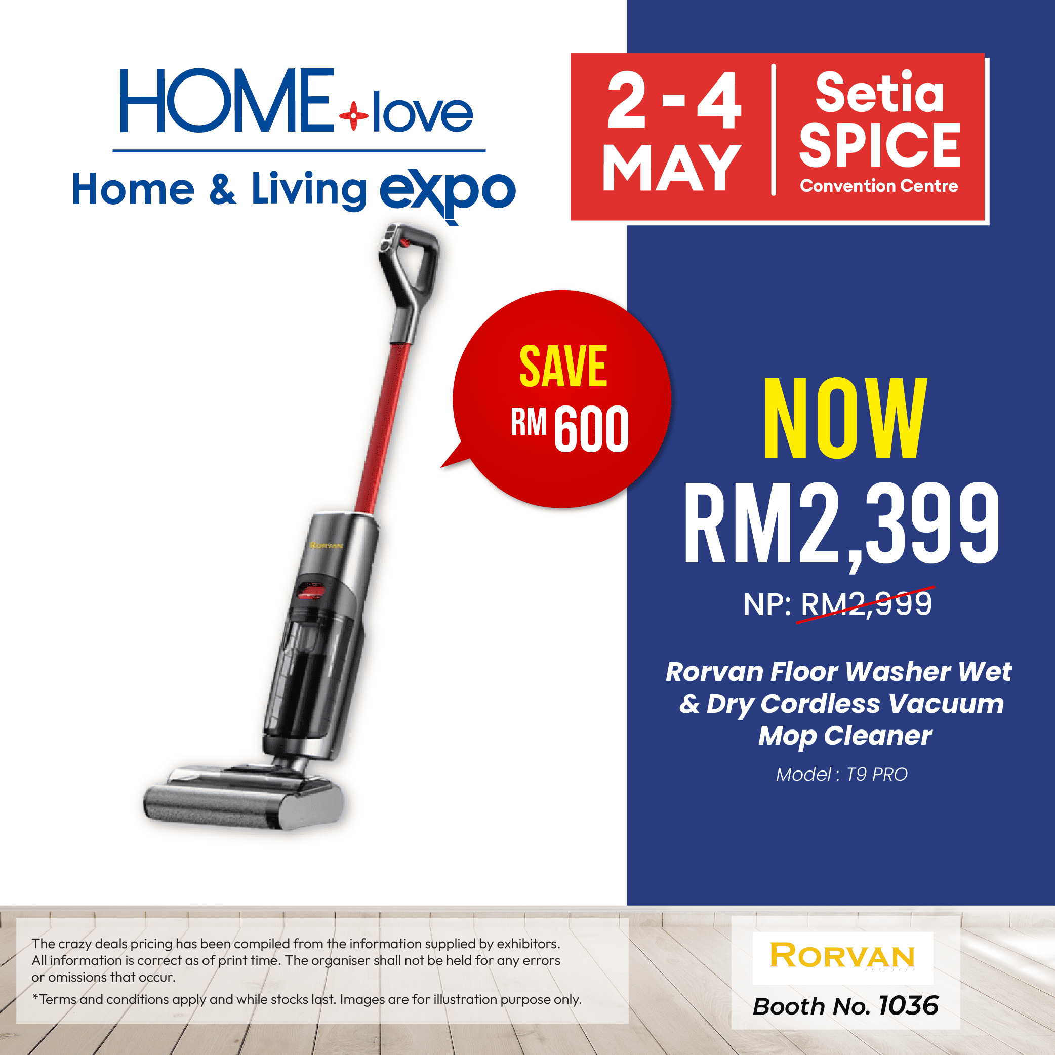 Crazy Deal - RORVAN Vacuum