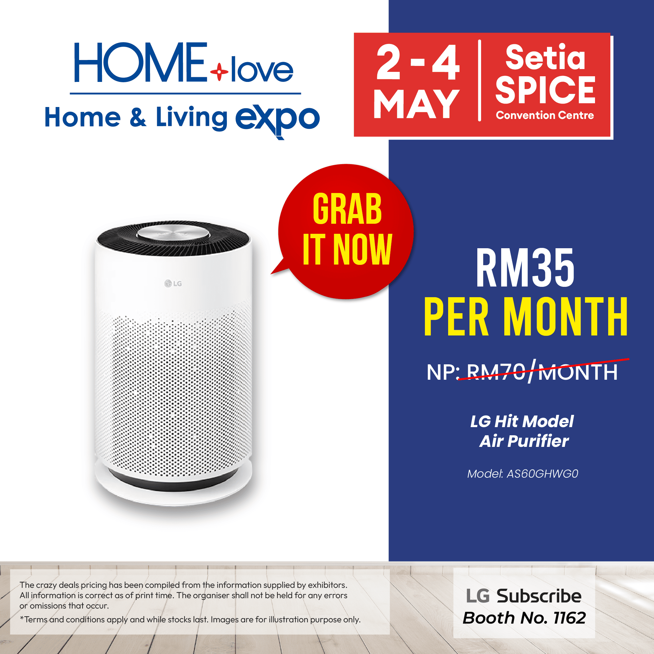 Crazy Deal - LG Air Purifier