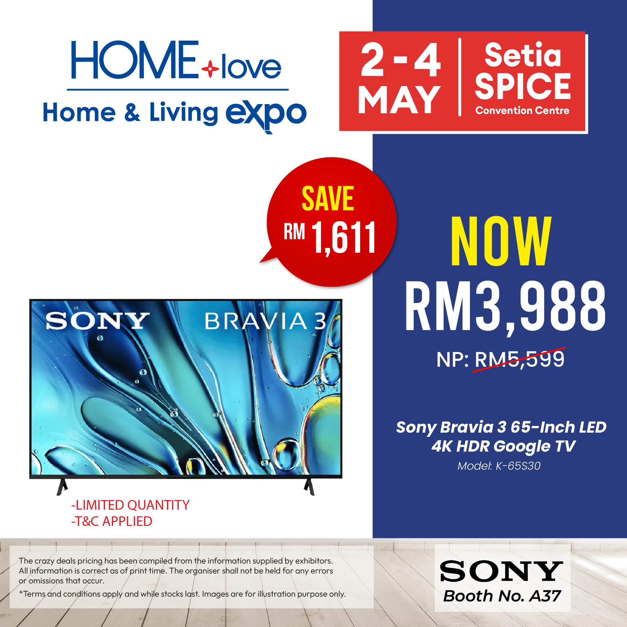 Crazy Deal - Sony 4D TV