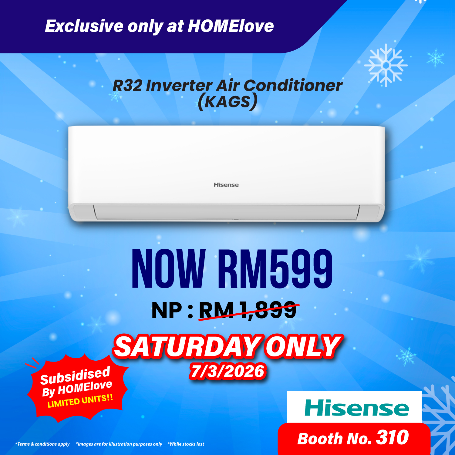 Aircond Special Offers - Saturday