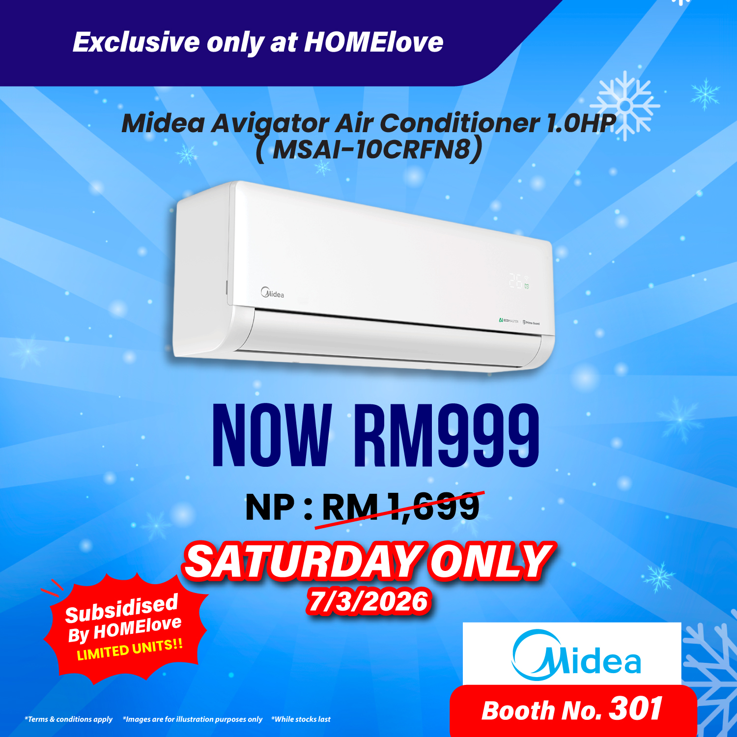 Aircond Special Offers - Saturday