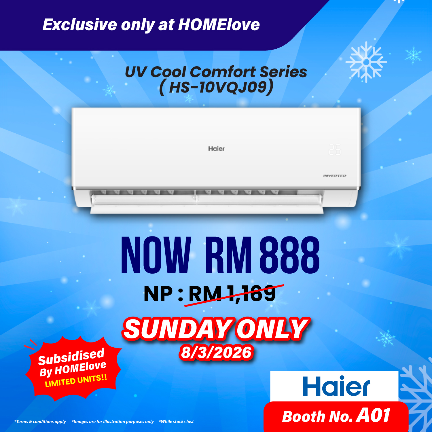 Aircond Special Offers - Sunday