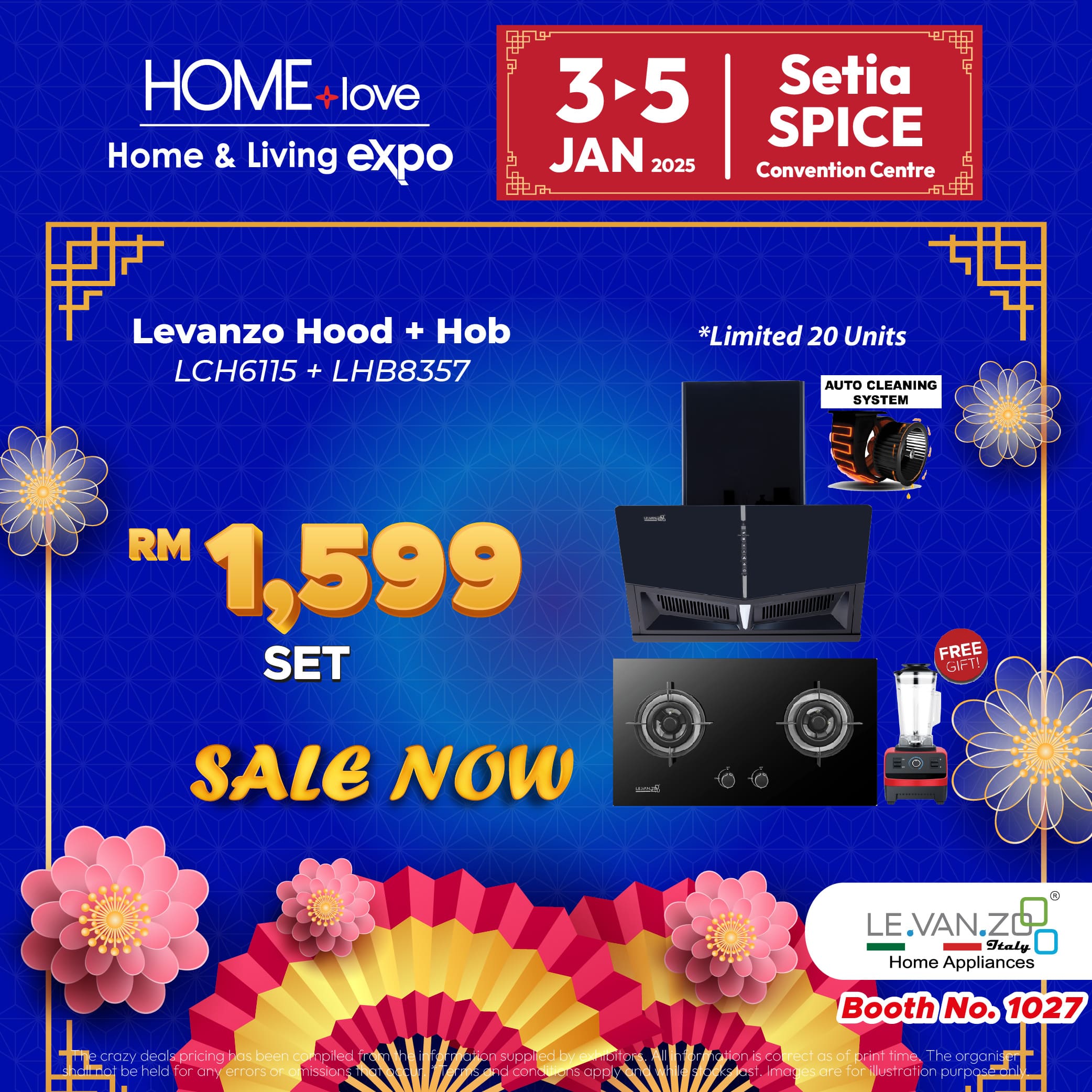 Levanzo Hood Hob home expo deal