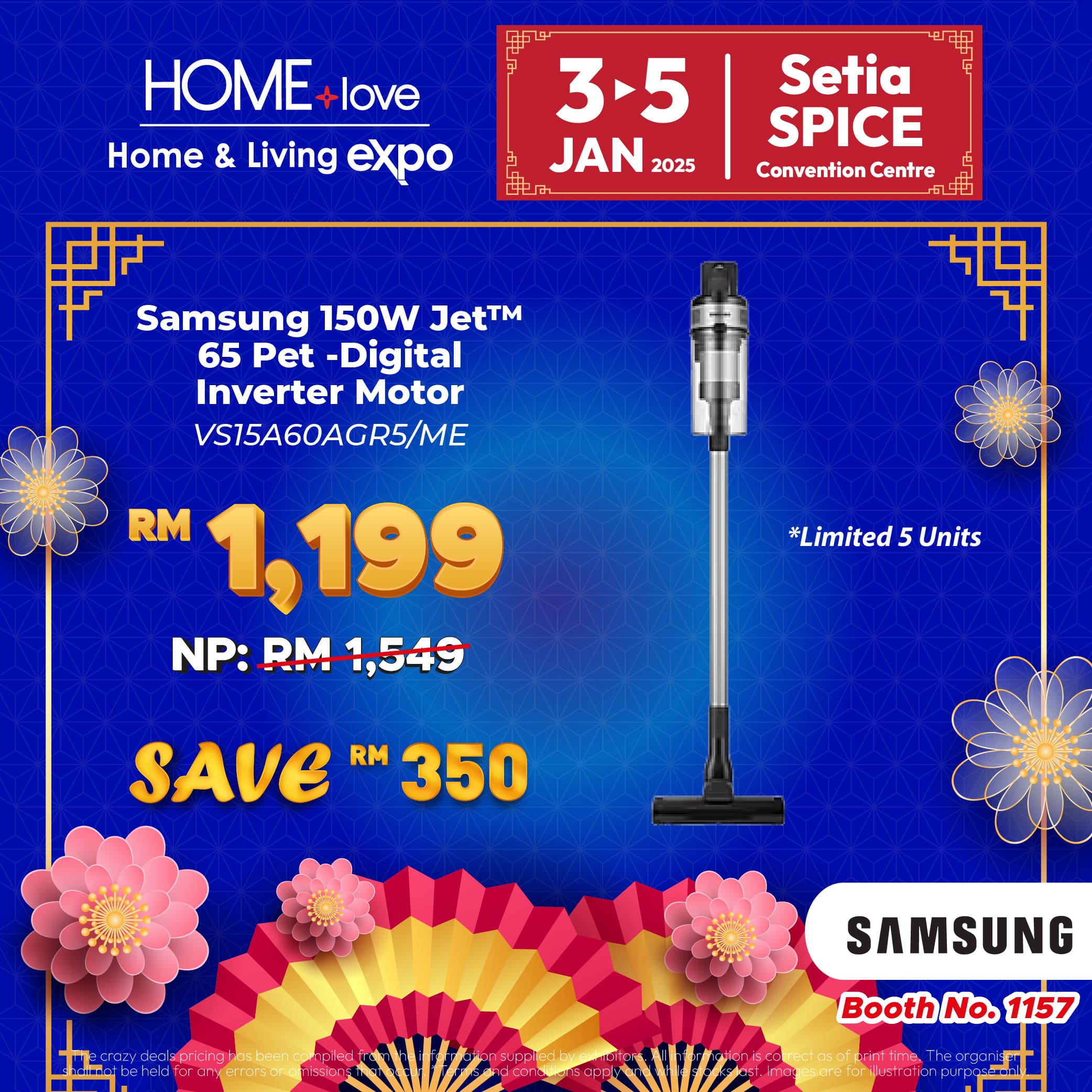 Samsung Vacuum home expo deal