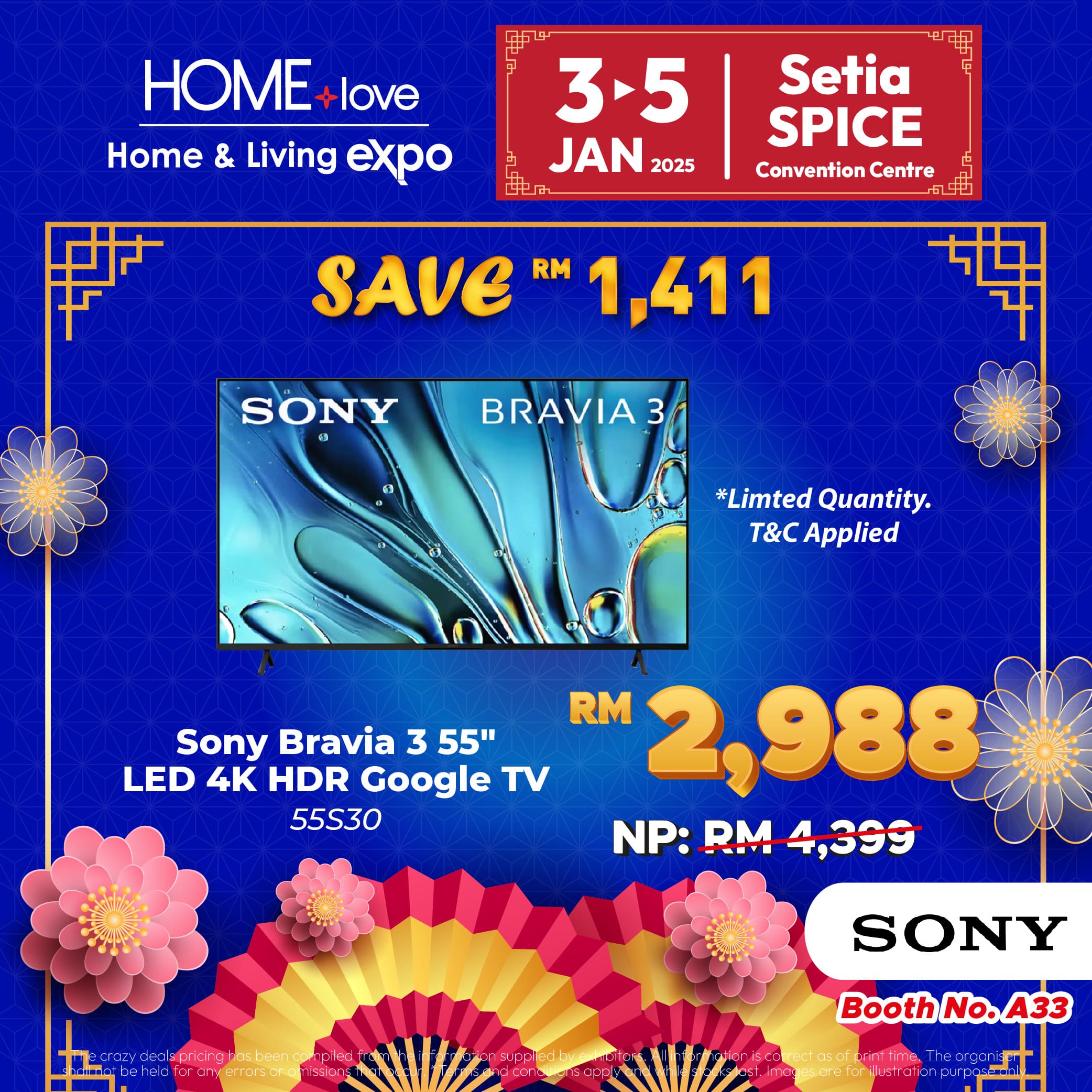 Sony 55" Google TV deal