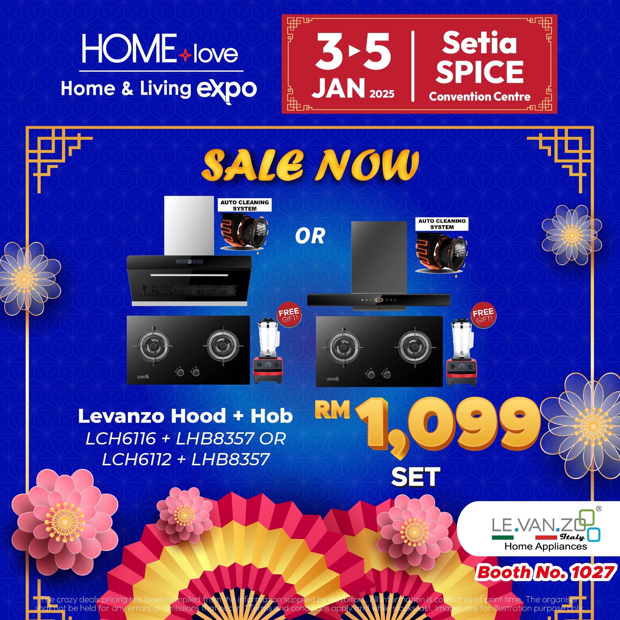 Levanzo HOMElove home expo deal for hood hob