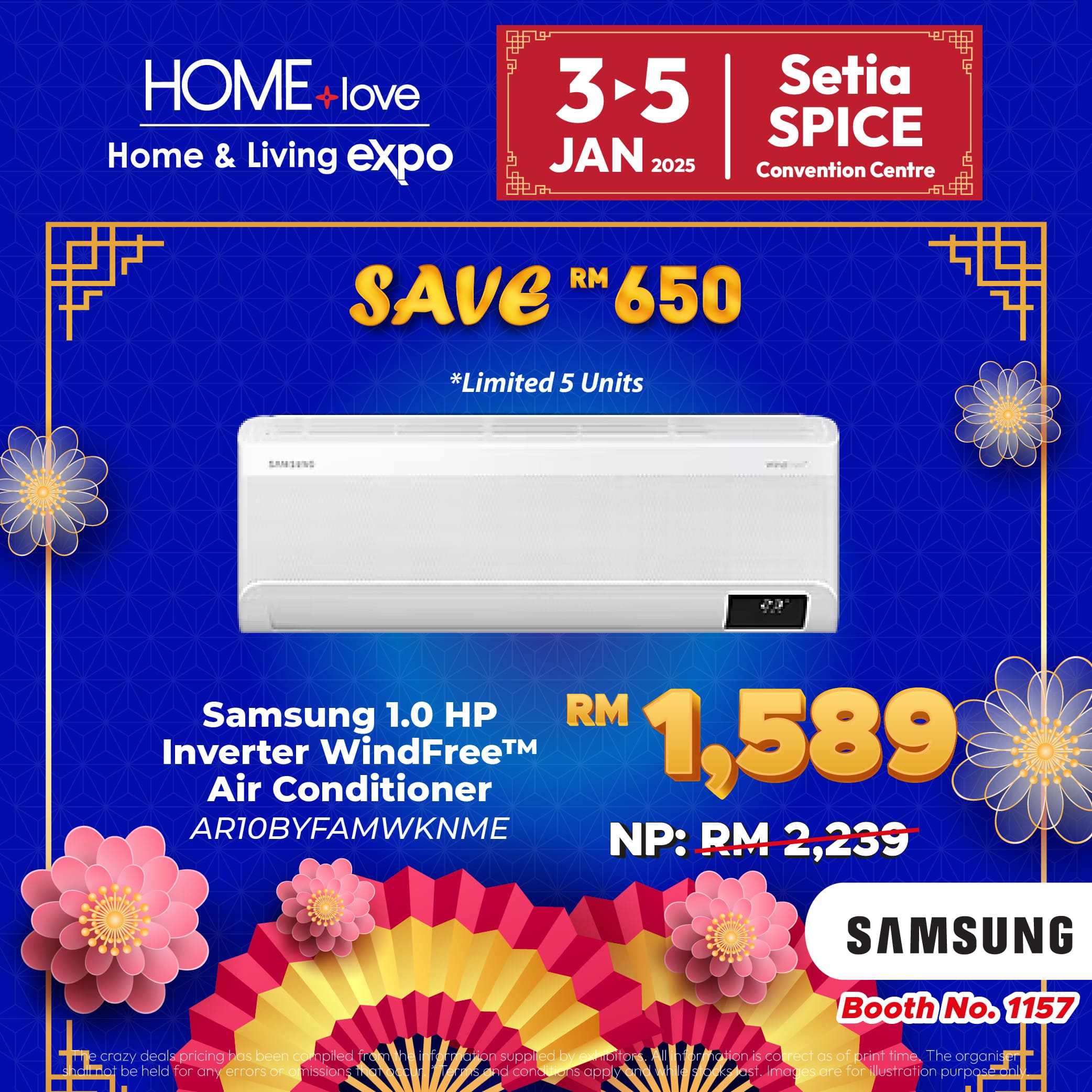 Samsung Air Conditioner home expo deal