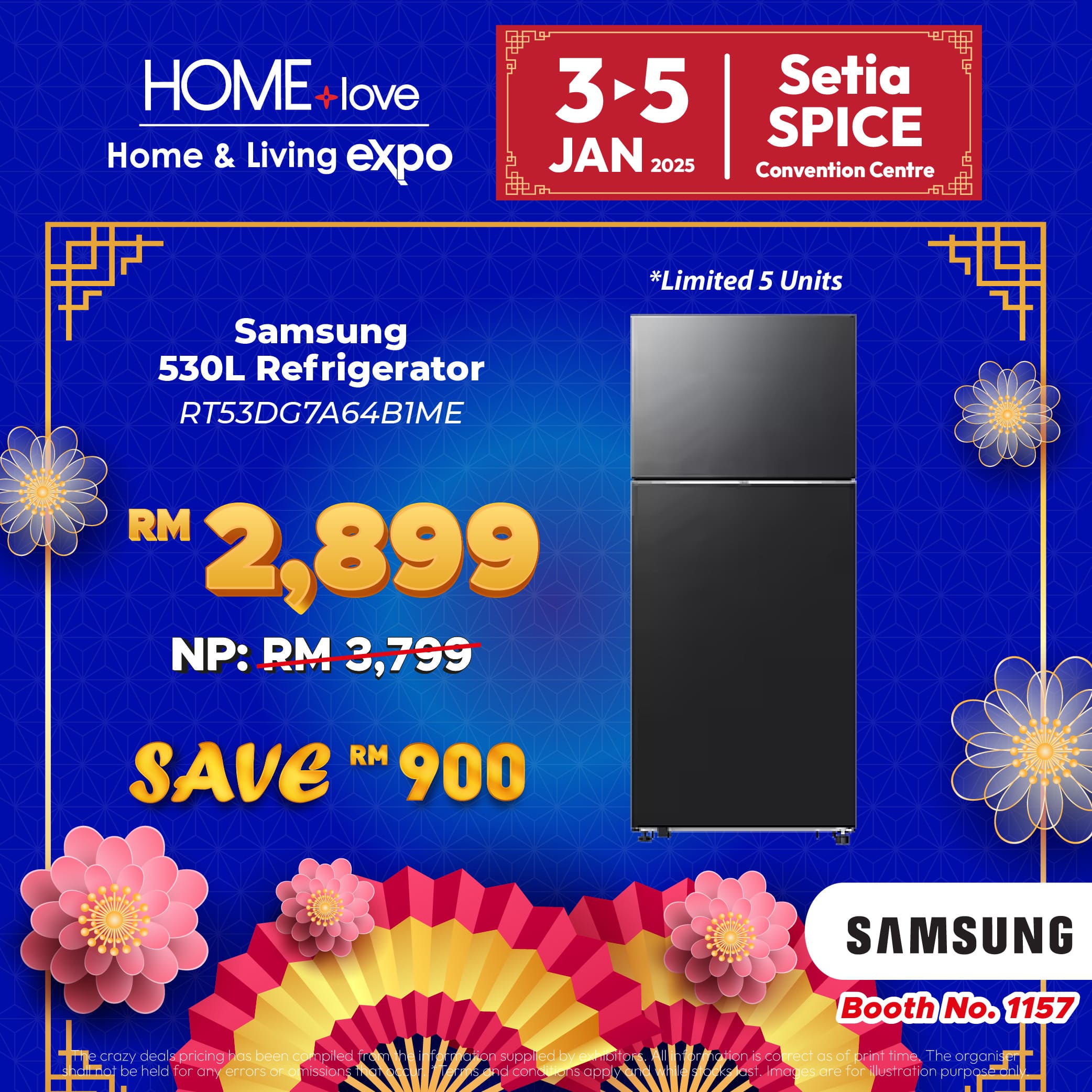 Samsung 530L Refrigerator home expo deal