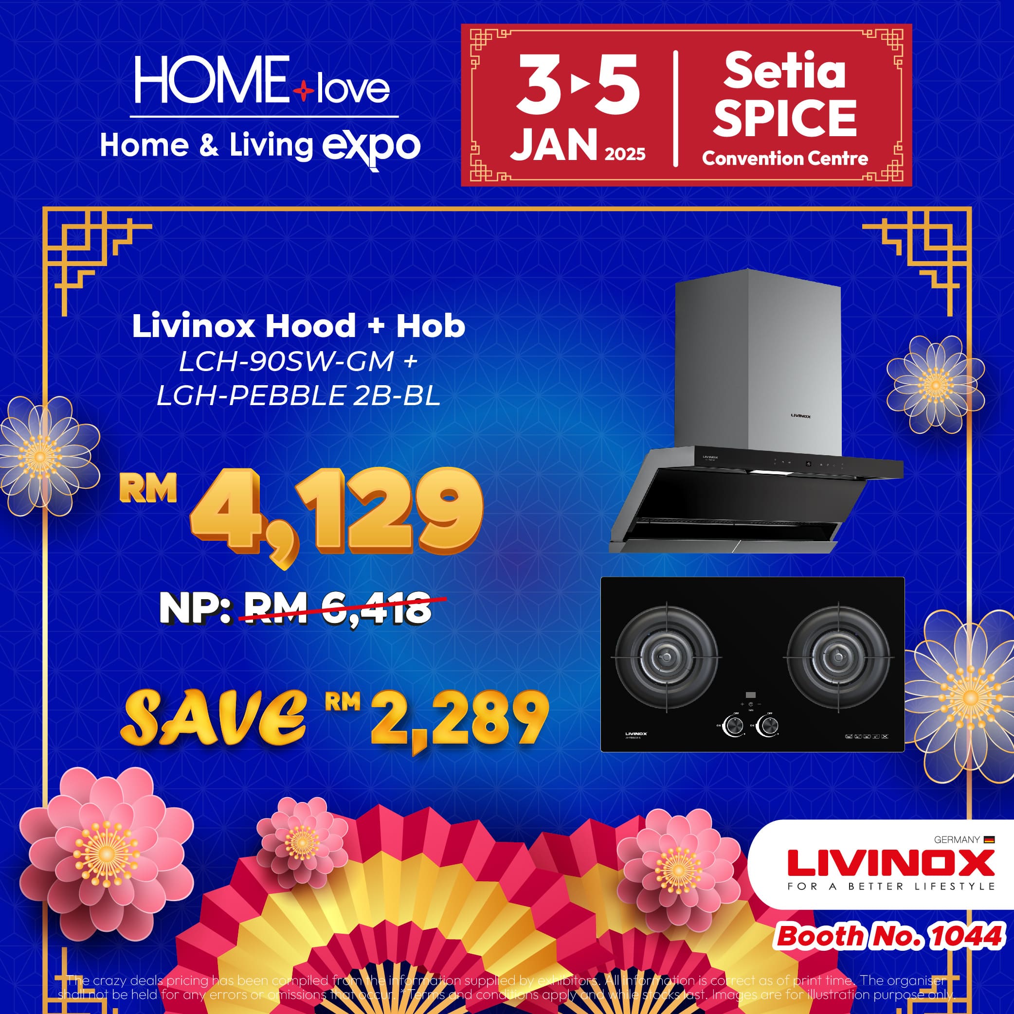 HOMElove home expo crazy deal - hood hob