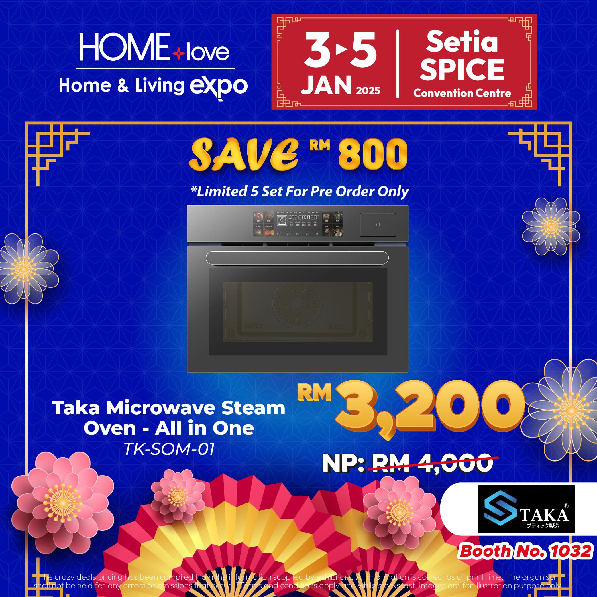 Taka Steam Oven home expo deal