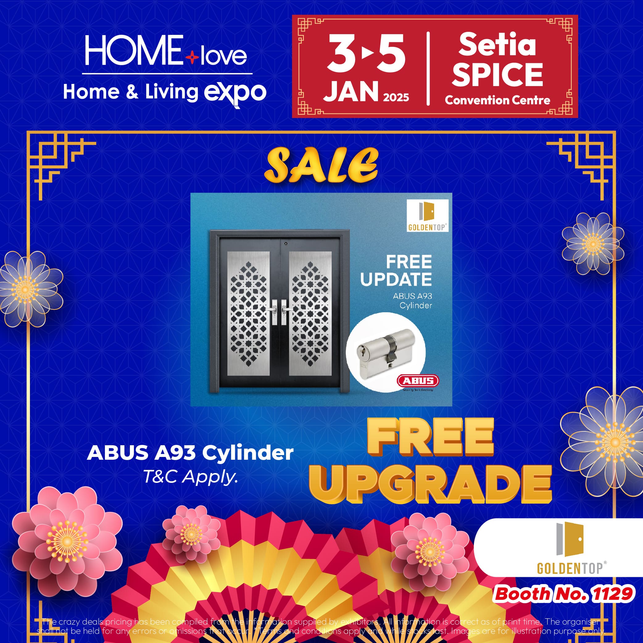 Golden Top Door home expo deal