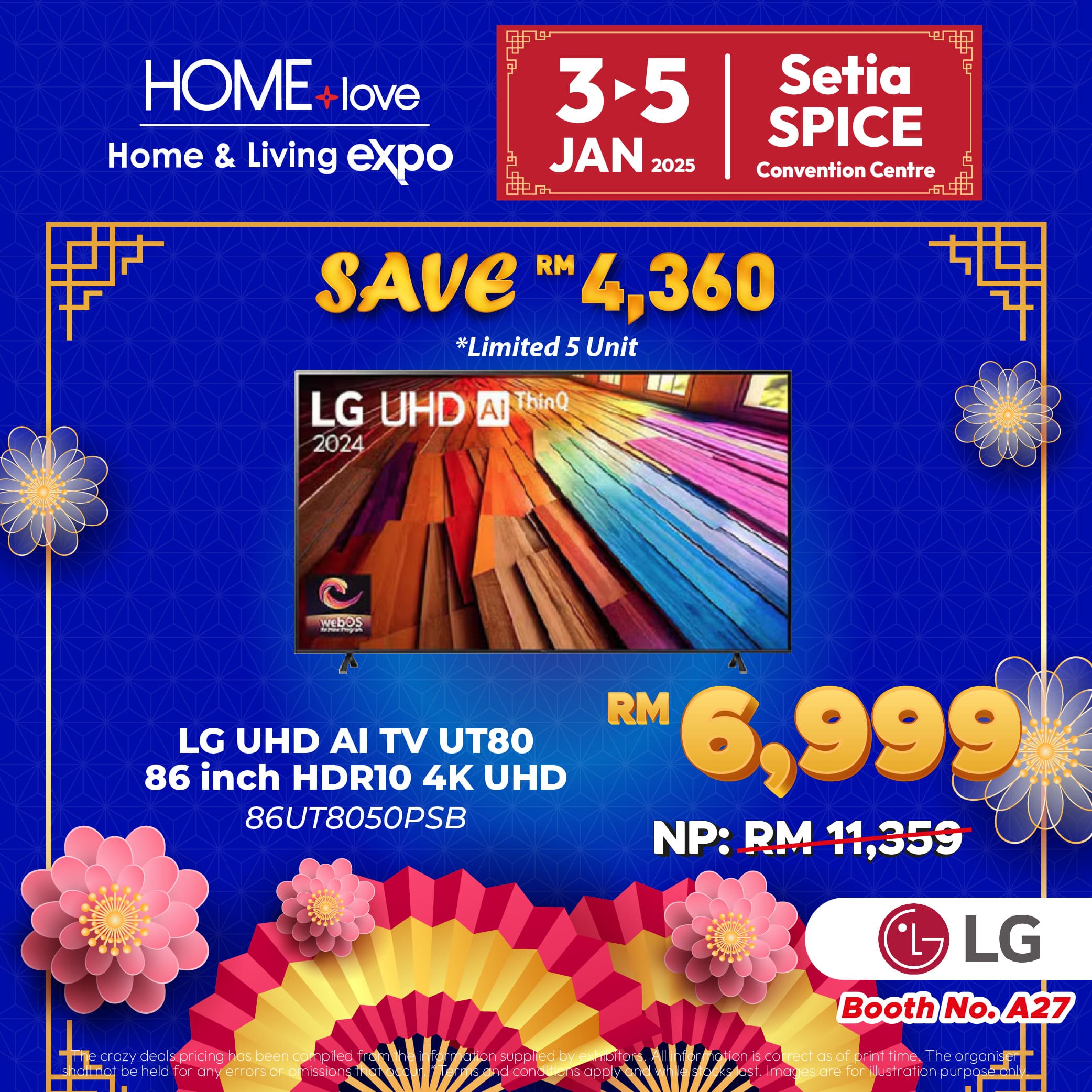 LG Television home expo deal