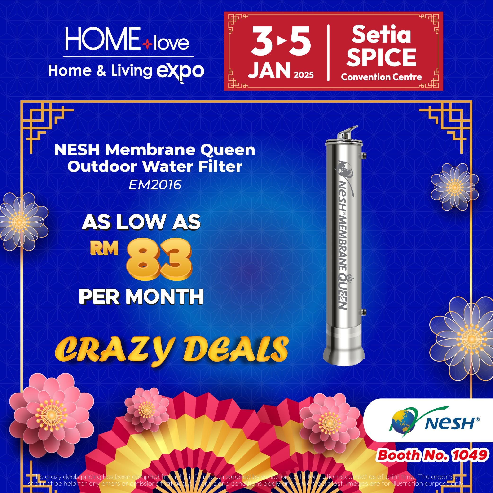 Nesh outdoor water filter HOMElove deal