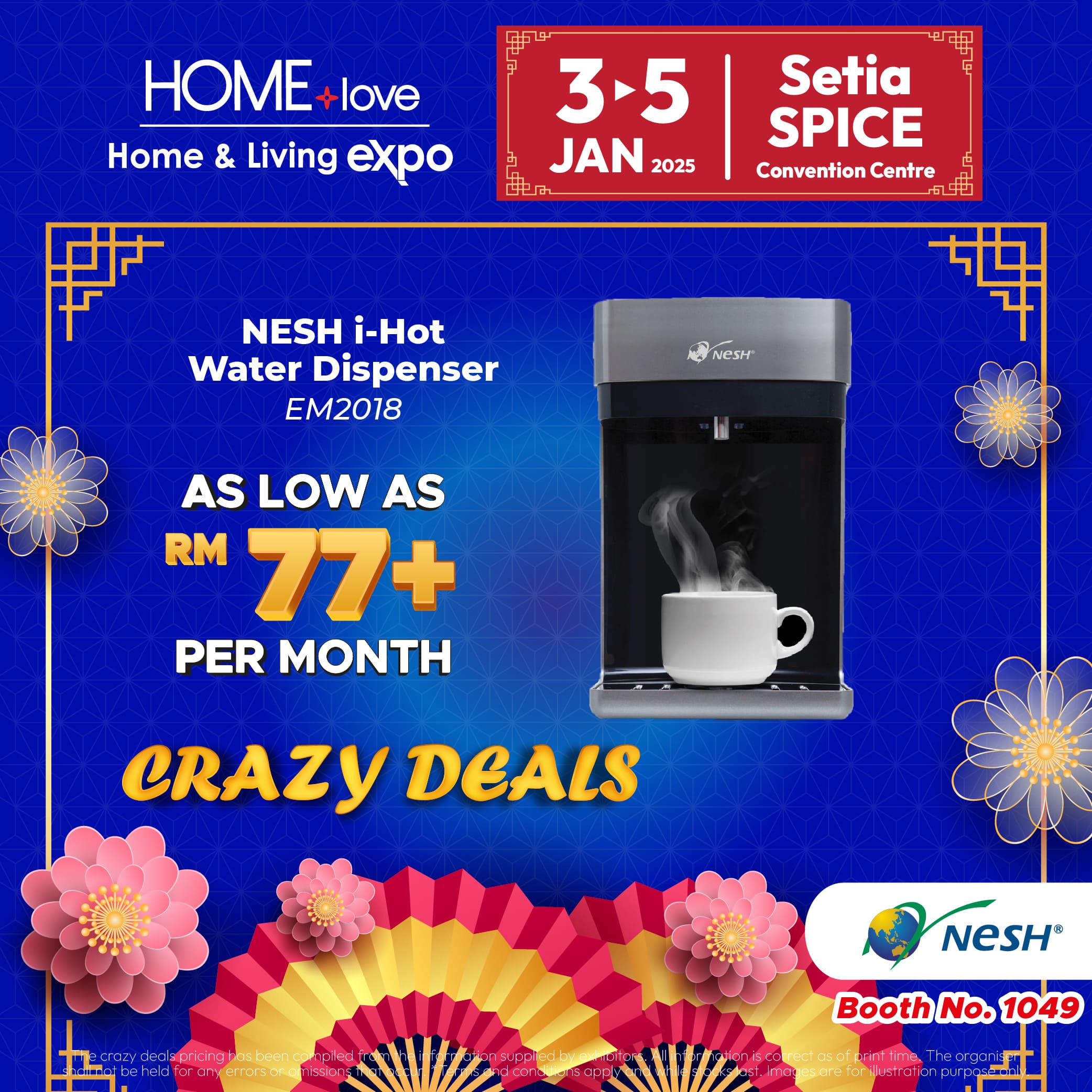 Nesh water dispenser home expo deal