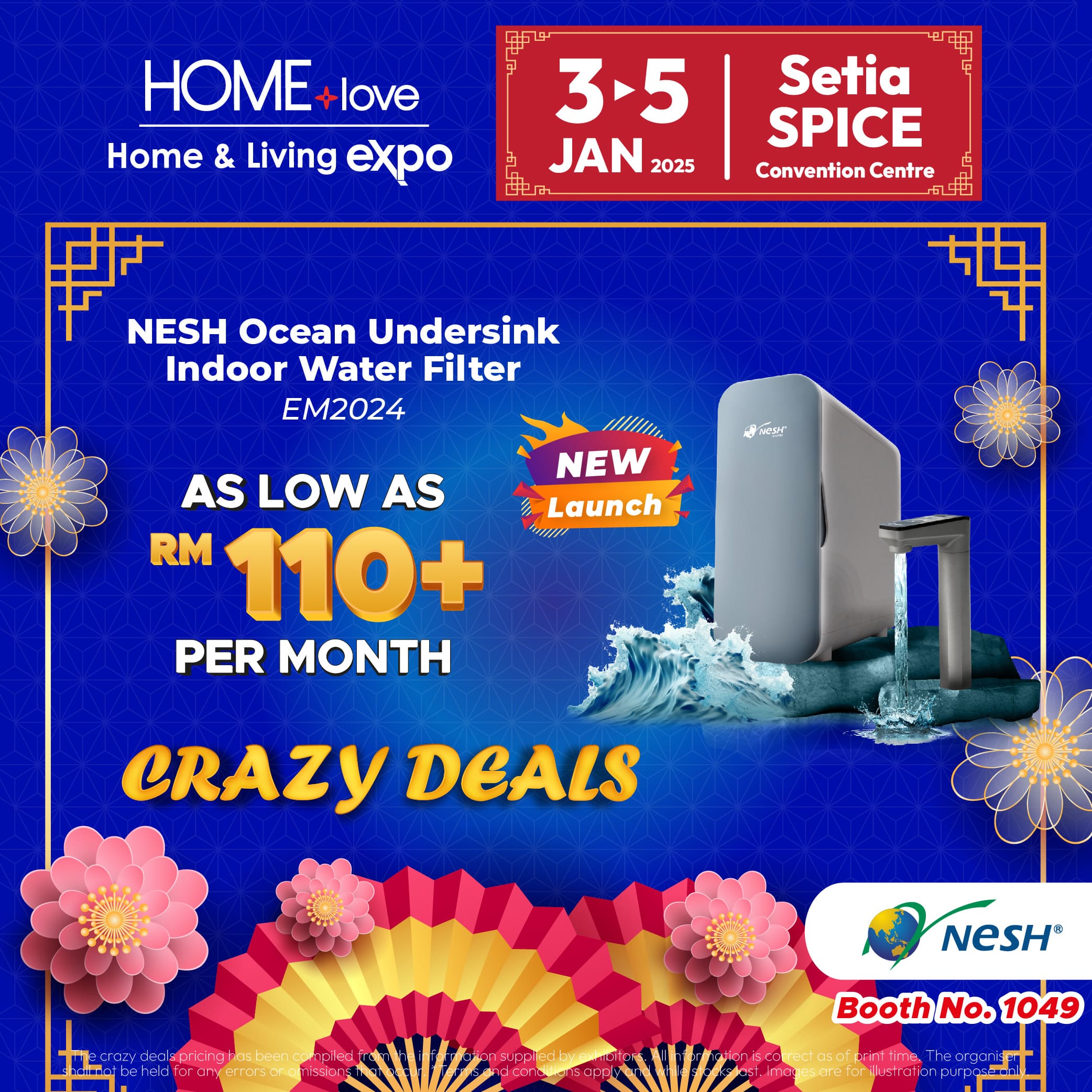 Nesh indoor water filter home expo deal