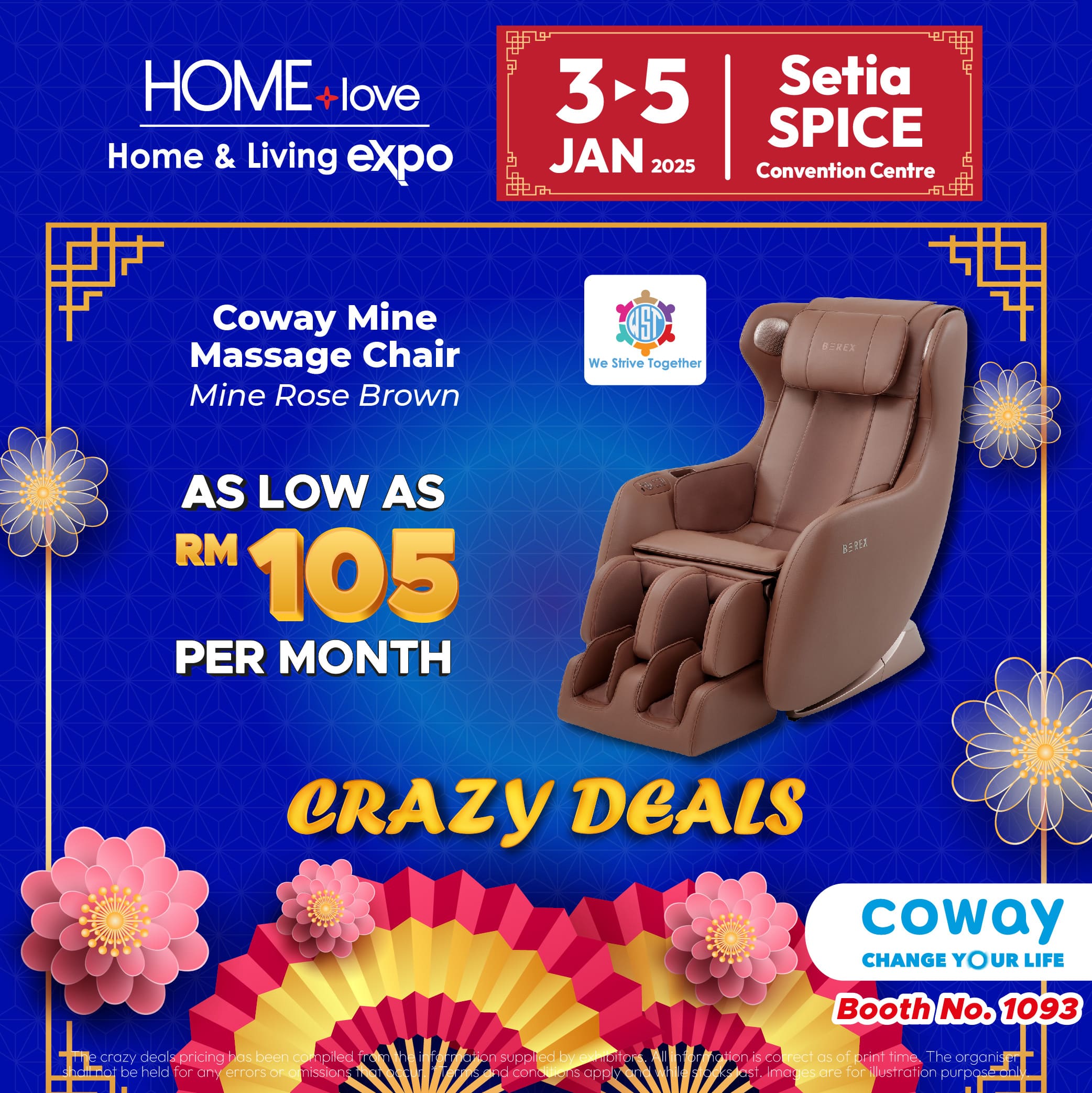 Coway Massage Chair home expo deal