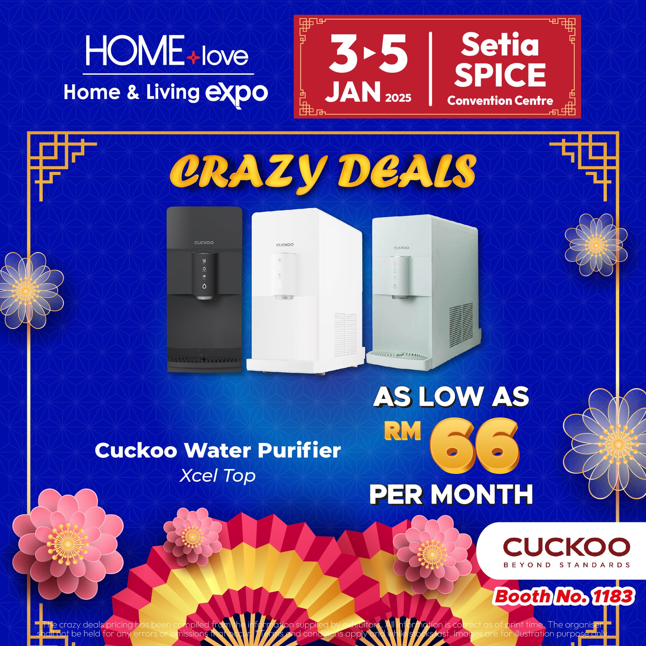 Cuckoo Water Purifier home expo deal