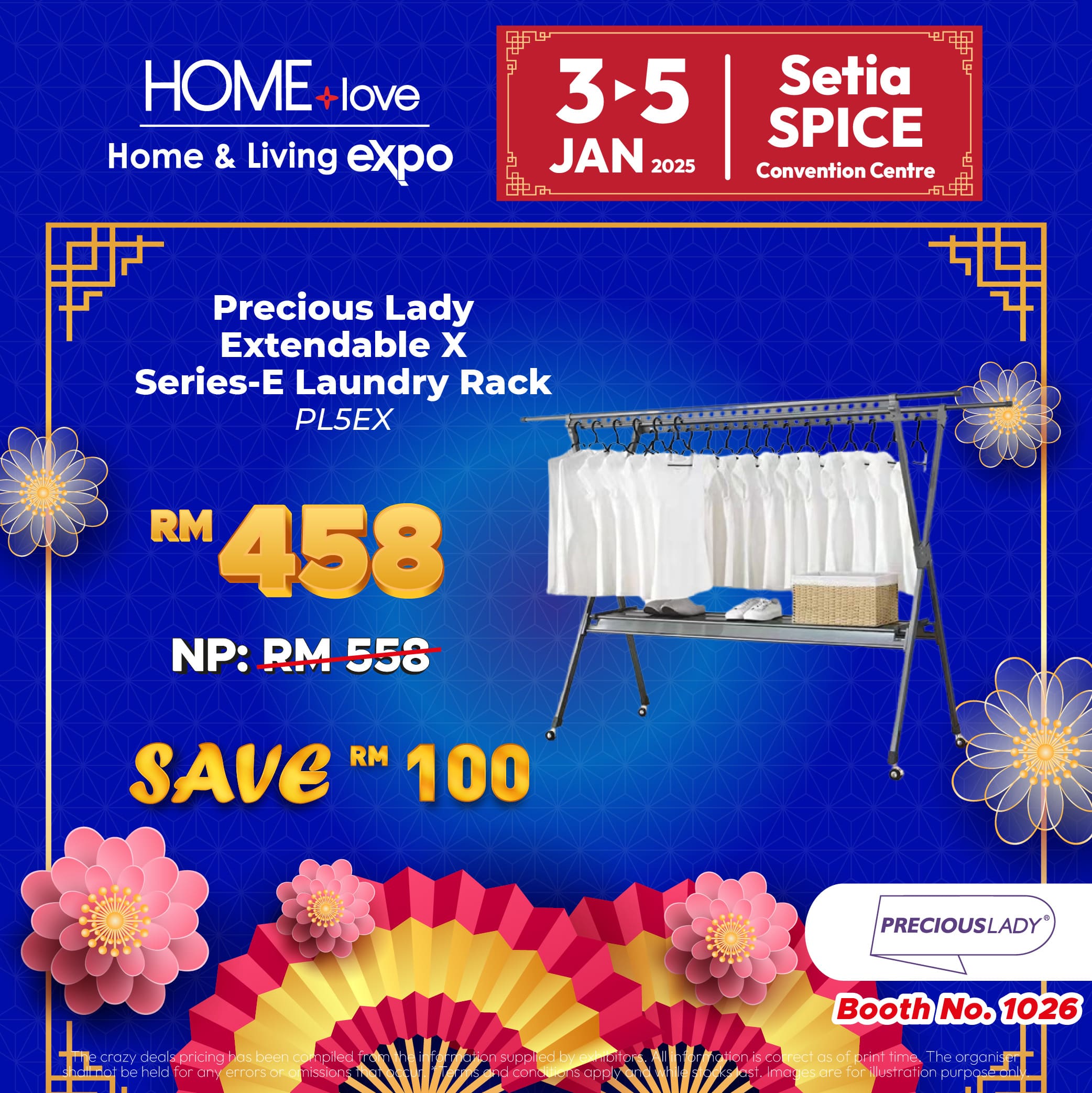 Precious Lady Laundry Rack home expo deal