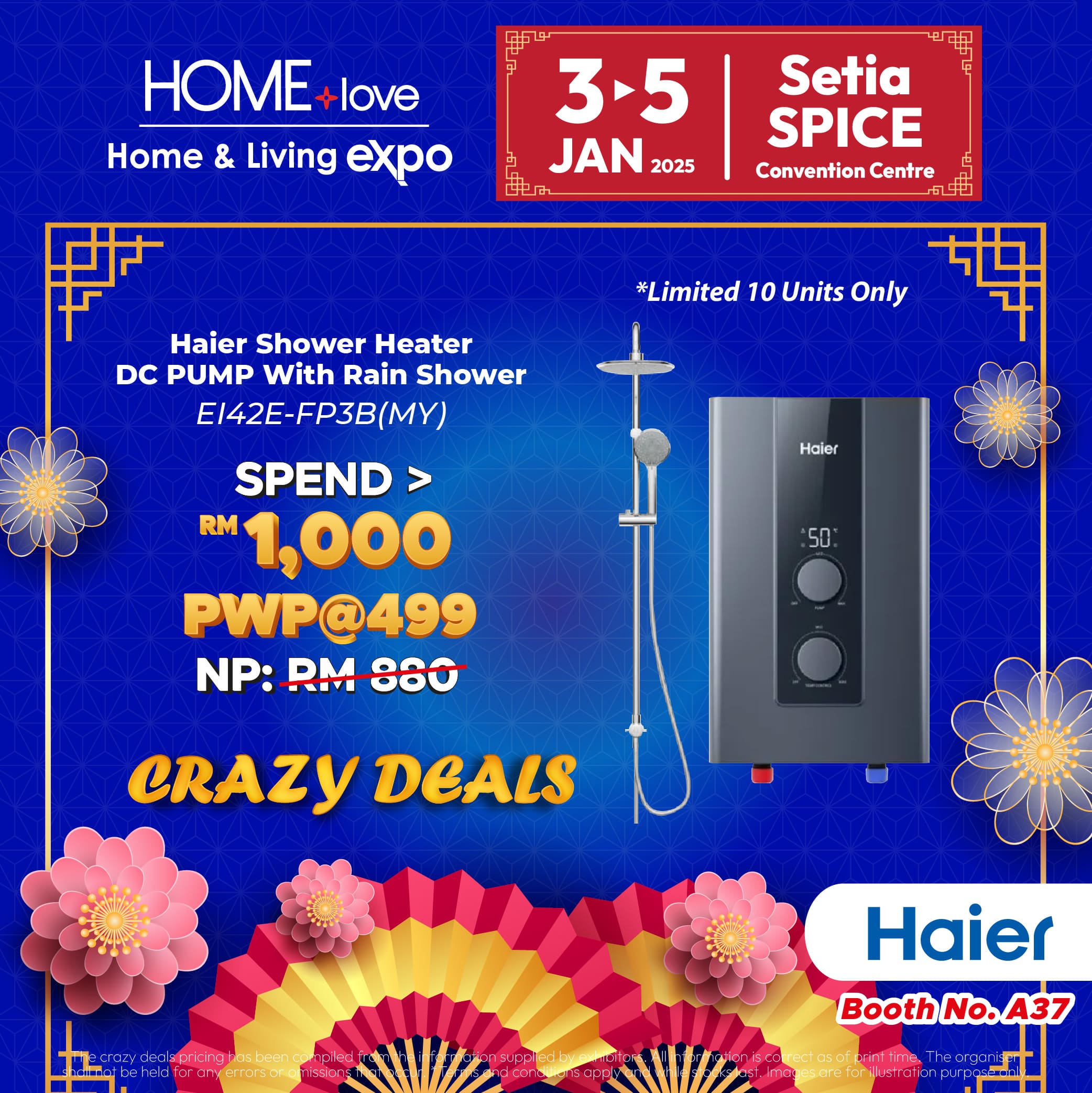 Shower Heater home expo deal