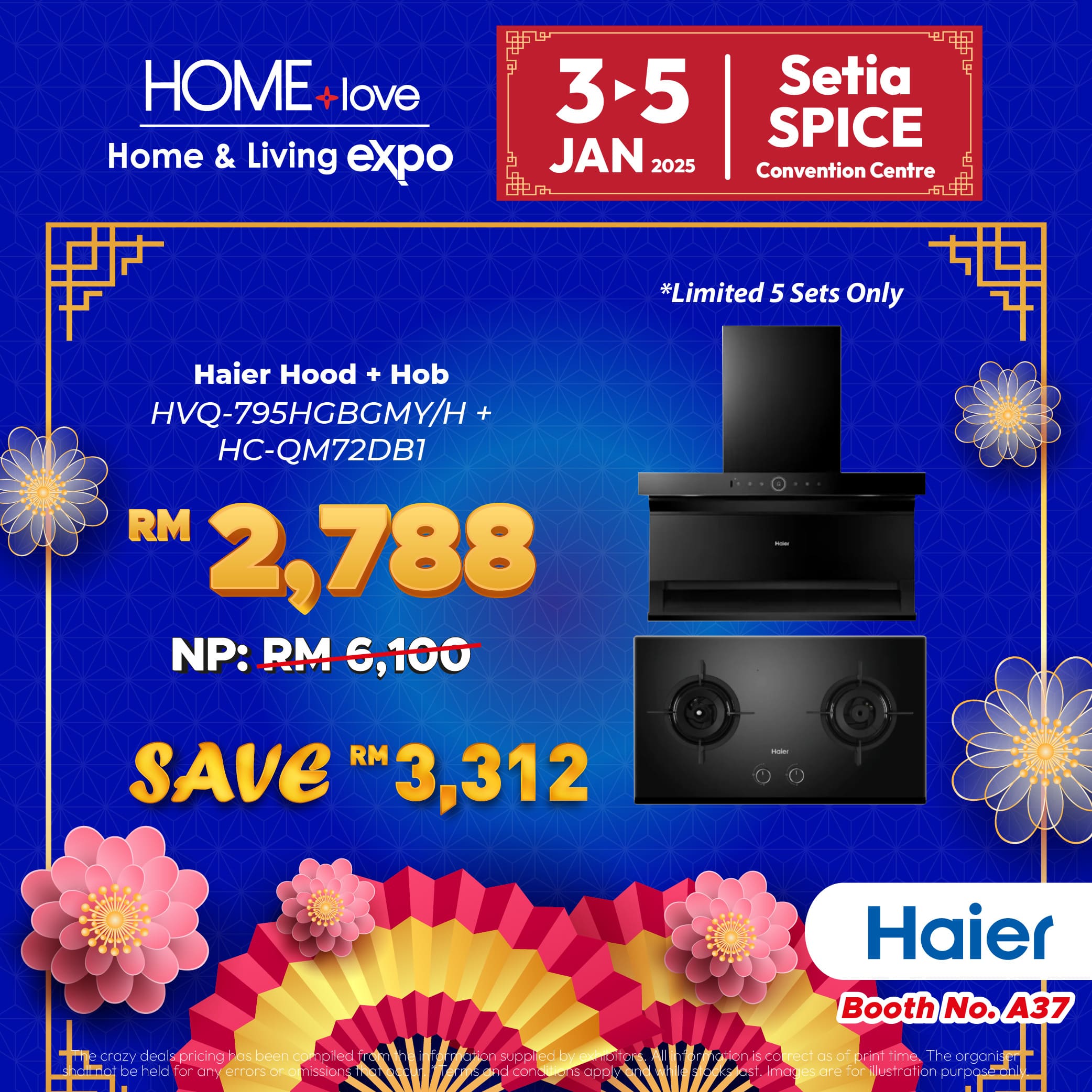 Haier Hood Hob - home expo deal