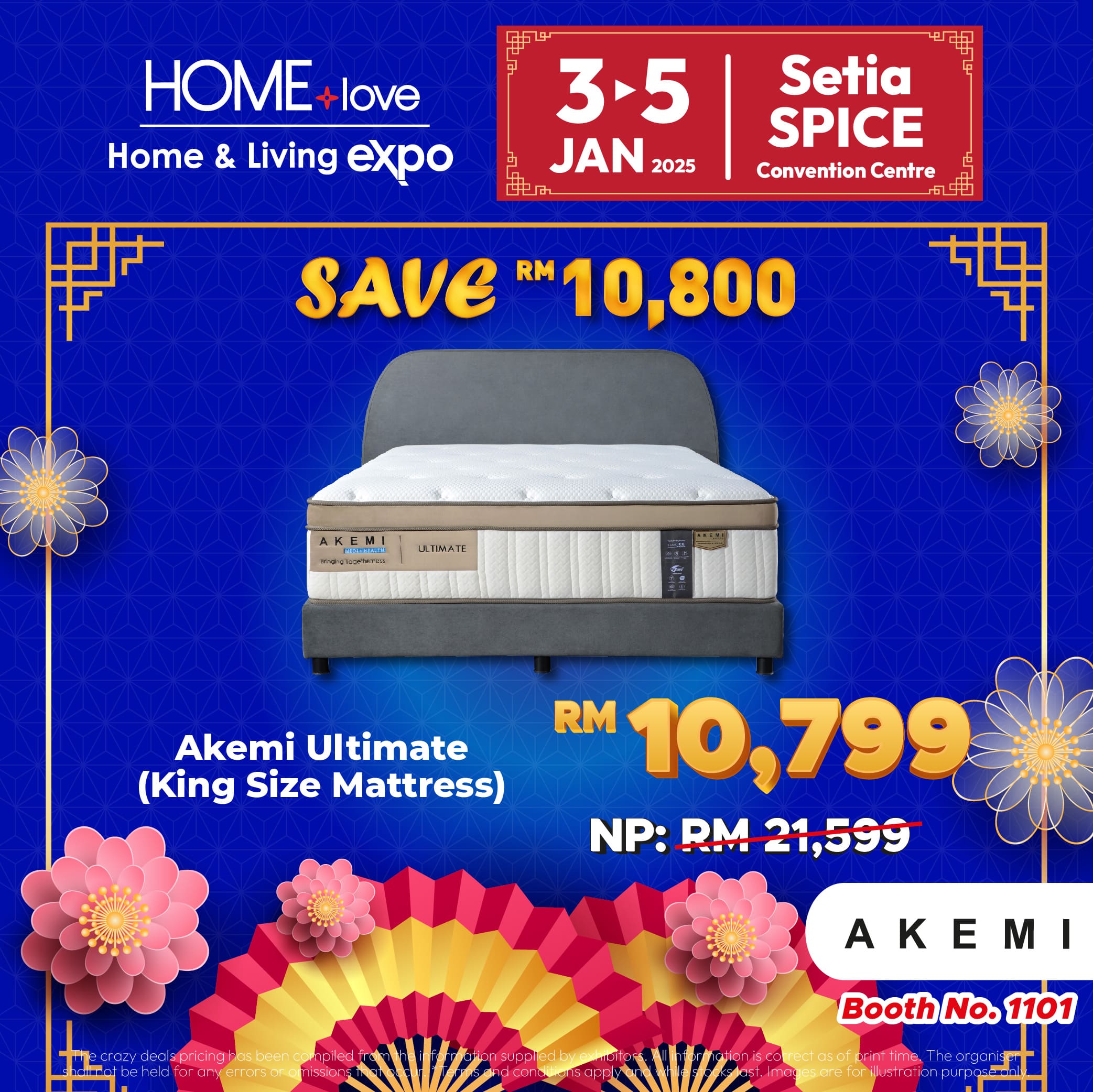 Akemi mattress - home expo deal