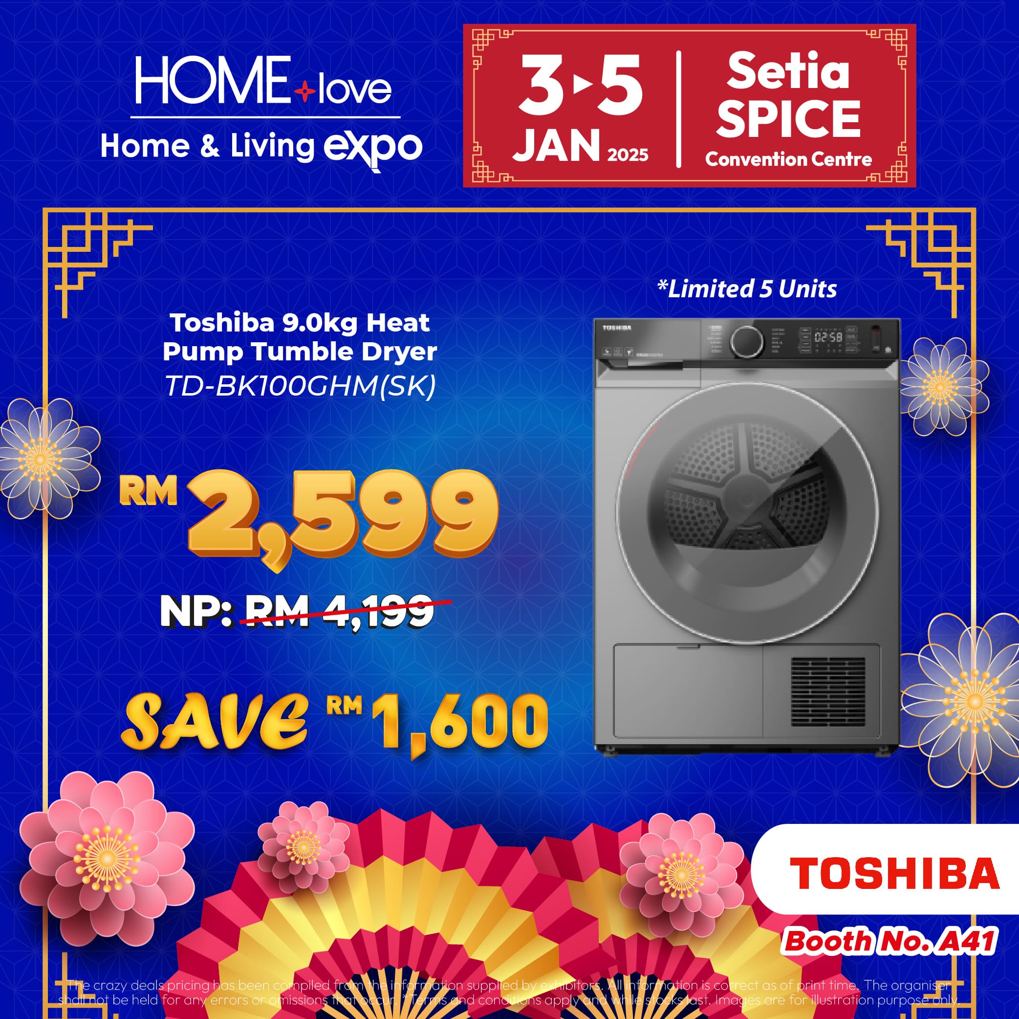 Toshiba Dryer - home expo