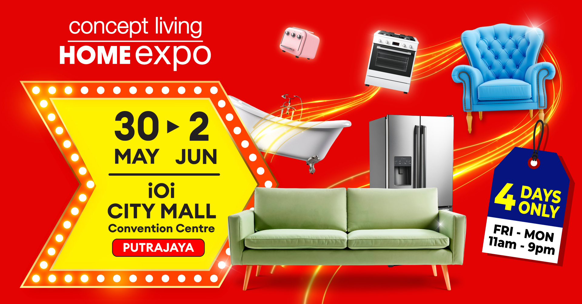 Concept Living IOI Grand Exhibition Convention Centre 30 May - 2 Jun 2025