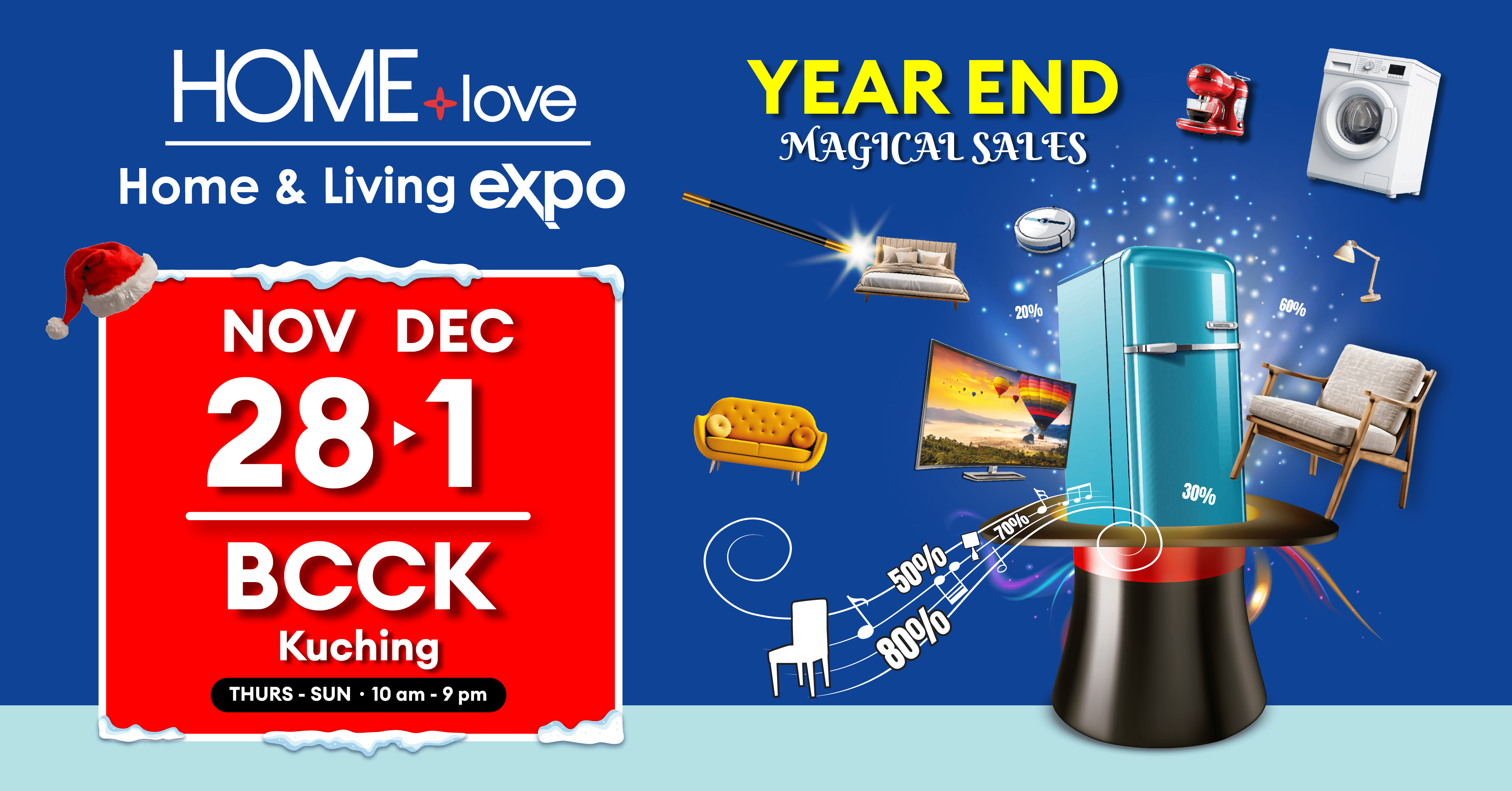 HOMElove Home Expo: 28 Nov-1 Dec 2024@BCCK