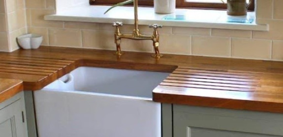 Ceramic kitchen sink